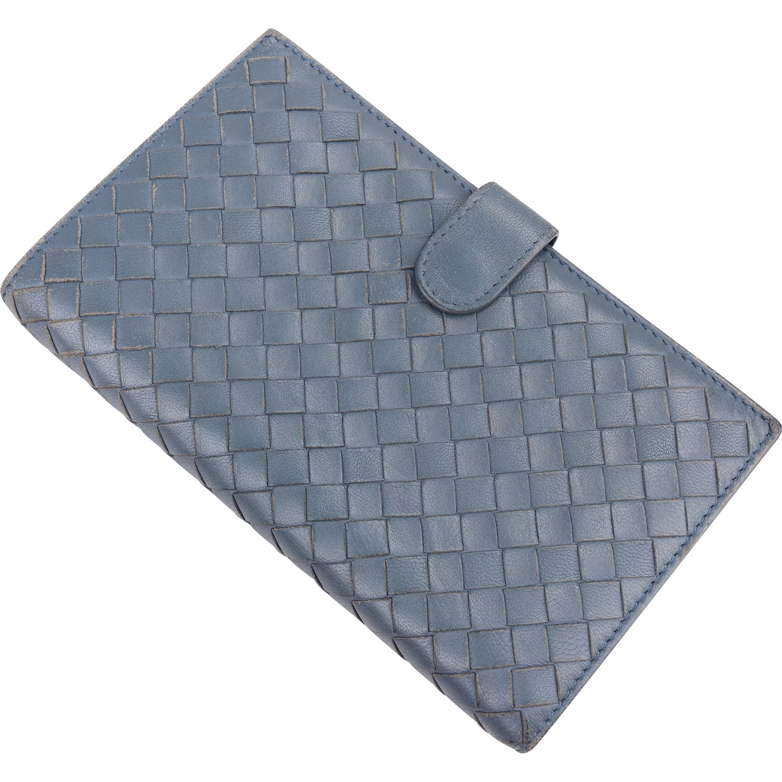 Bottega Veneta Intrecciato Clip Geldbörse