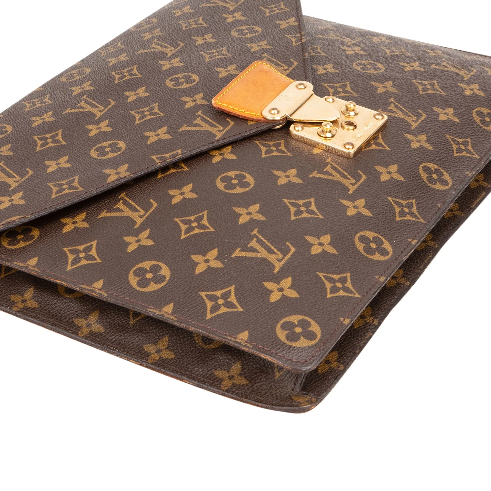 Louis Vuitton Monogram Canvas Porte Documents Senateur