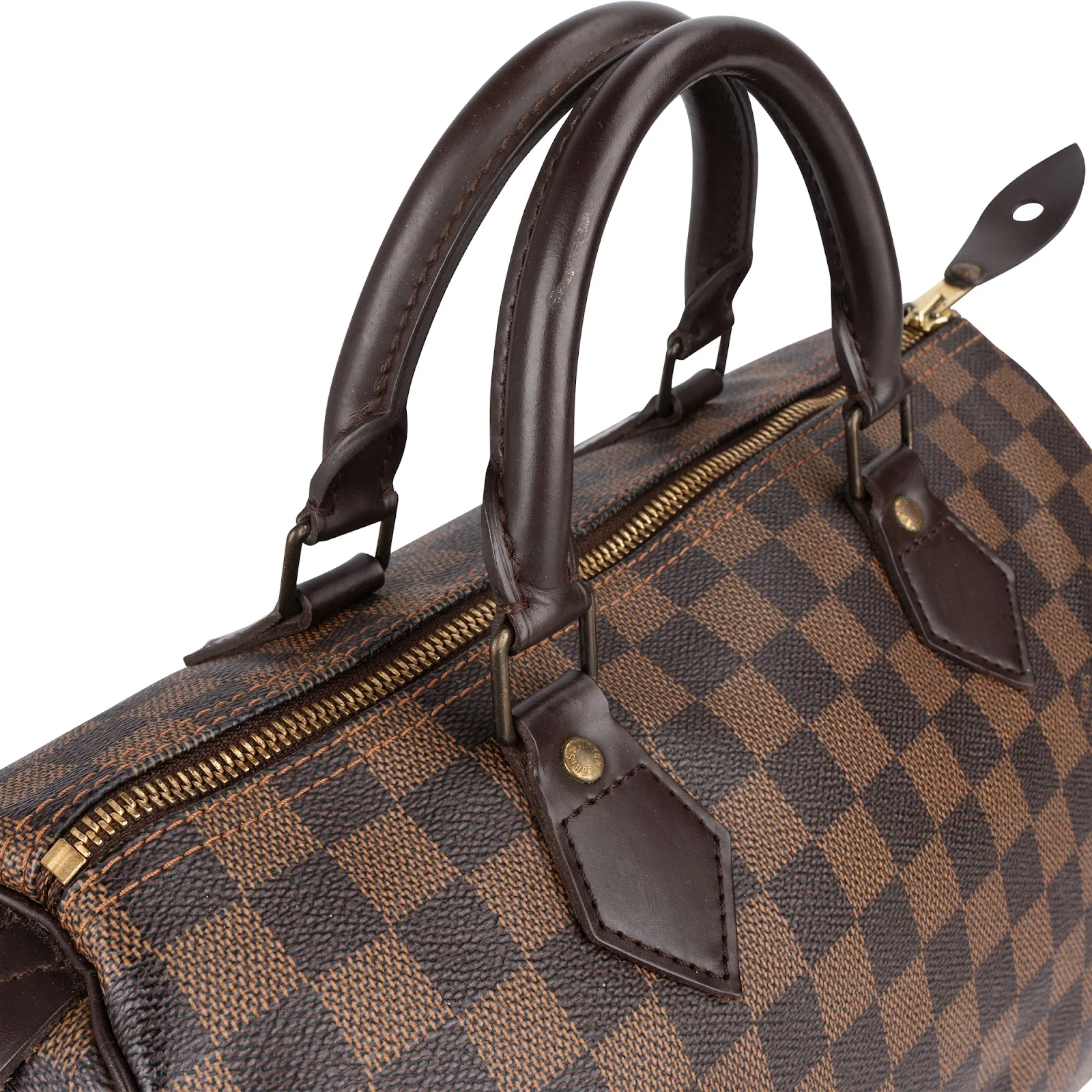 Louis Vuitton Monogram Damier Ebene Speedy 30  Boston Bag