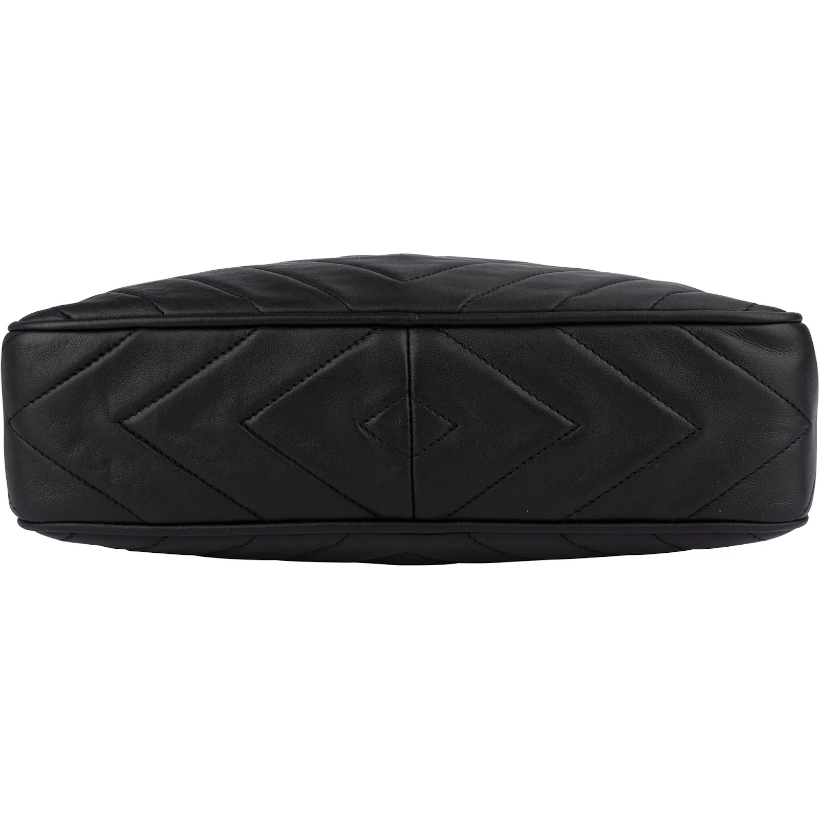 Chanel Quilted Lambskin Chevron Camera Crossbody Bag