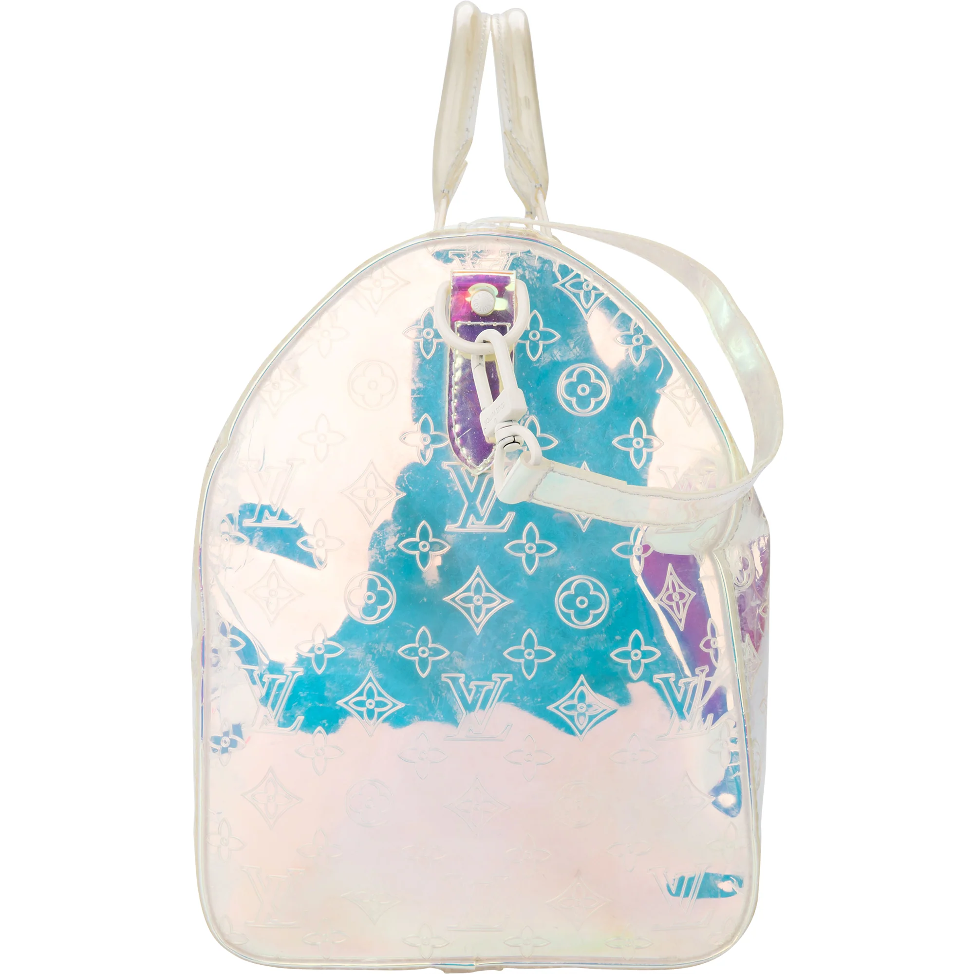 Louis Vuitton Transparent Prism by Virgil Abloh Keepall 50 Bandouliere