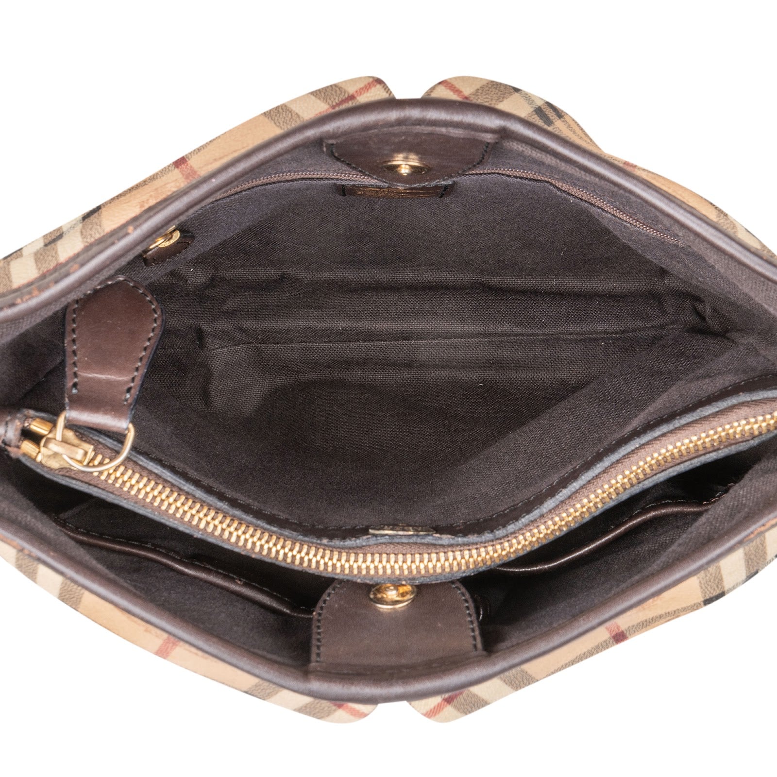Burberry Haymarket Check Small Salisbury Tote Handbag