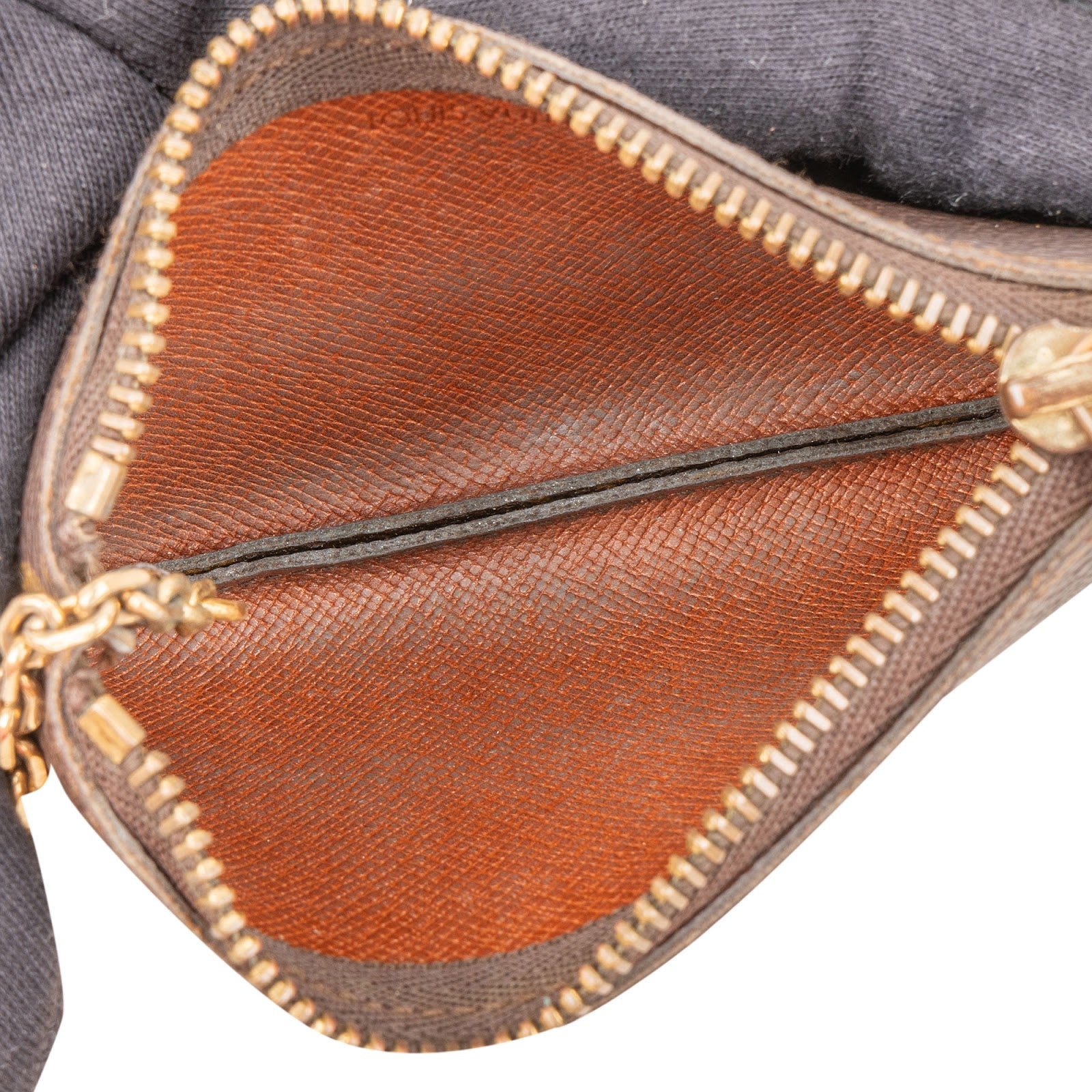 Pochette à clés Louis Vuitton en toile Monogram