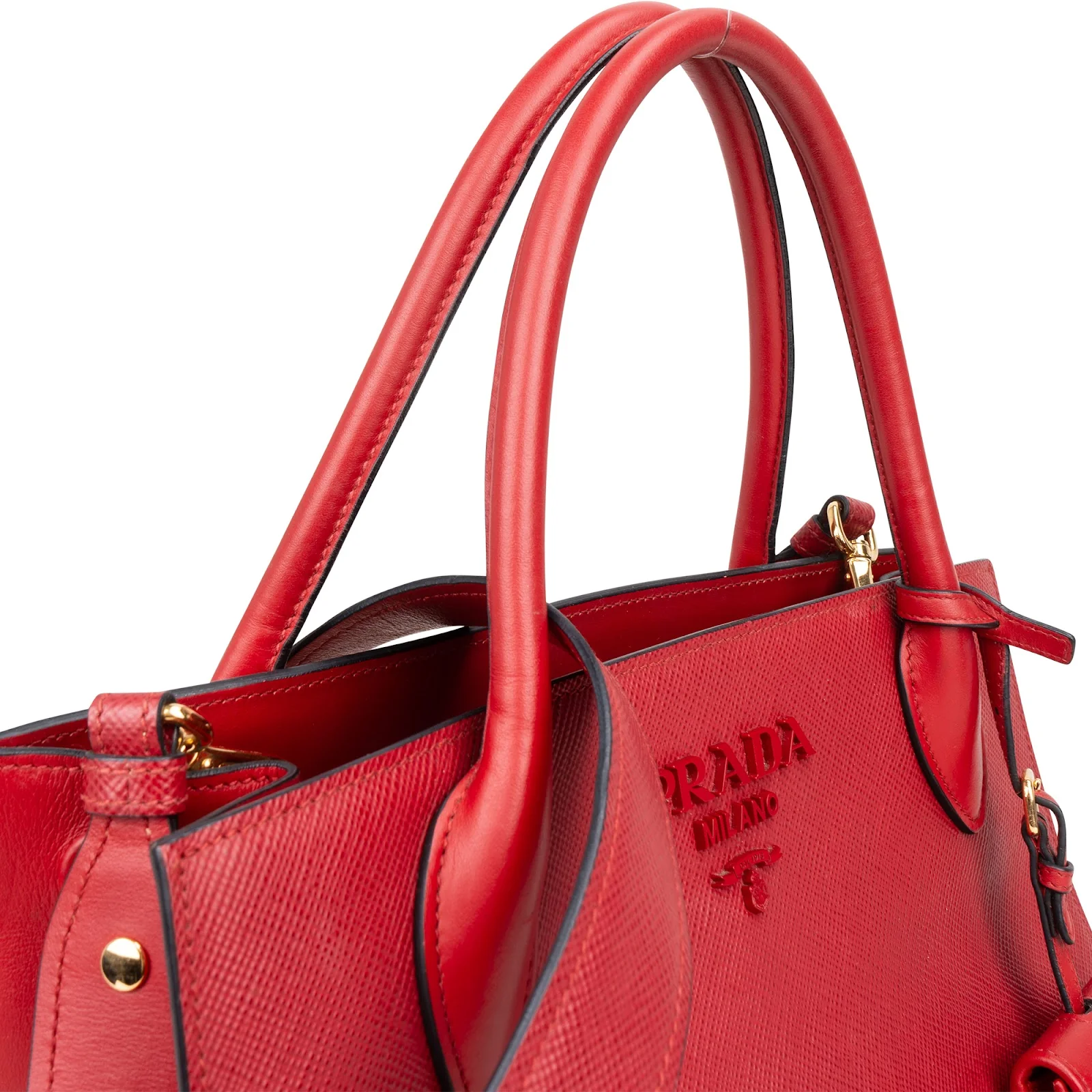Prada Saffiano Leather Tote Handbag