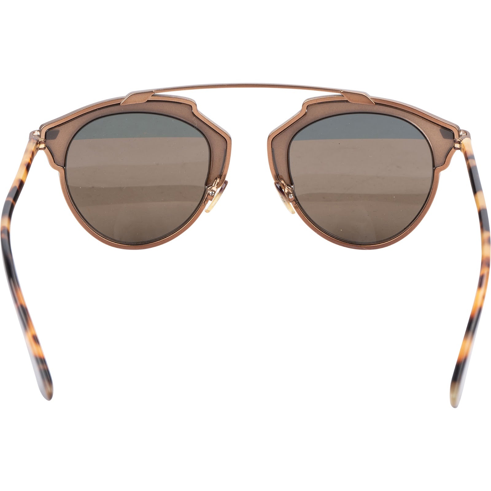 Christian Dior – Zonnebril in So Real Brown &amp; luipaardprint