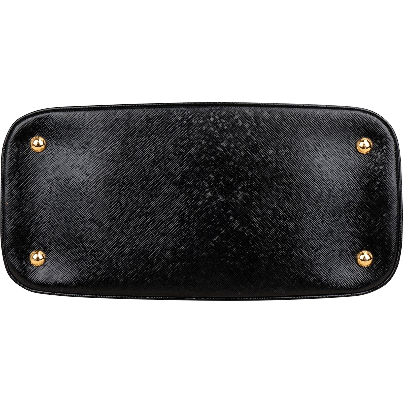 Prada Saffiano Vernis Leather Promenade Handbag