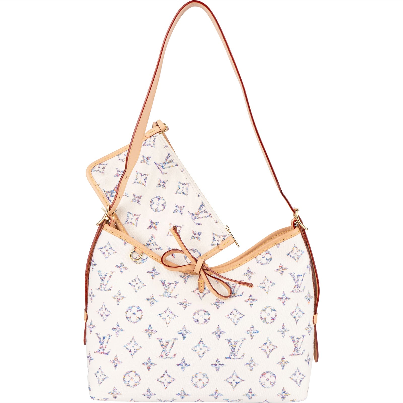 Louis Vuitton Jacquard Monogram Multicolor CarryAll PM Crossbody Bag