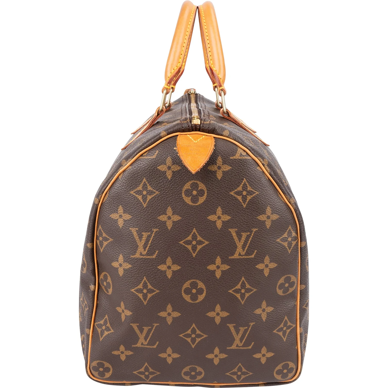 Louis Vuitton Canvas Monogram Speedy 35 Boston Bag