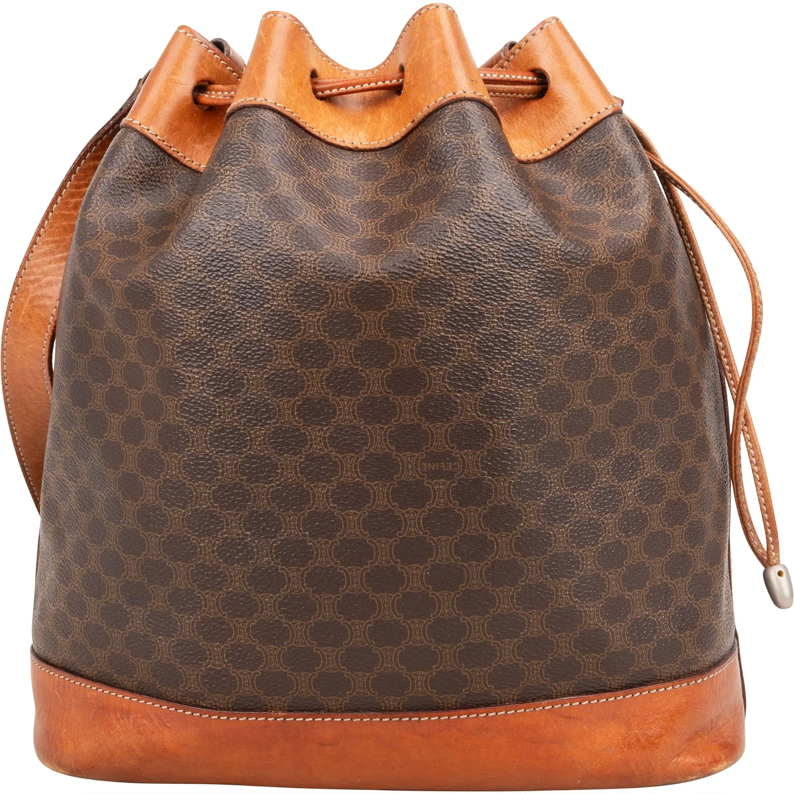 Celine Macadam Monogram Bucket Umhängetasche