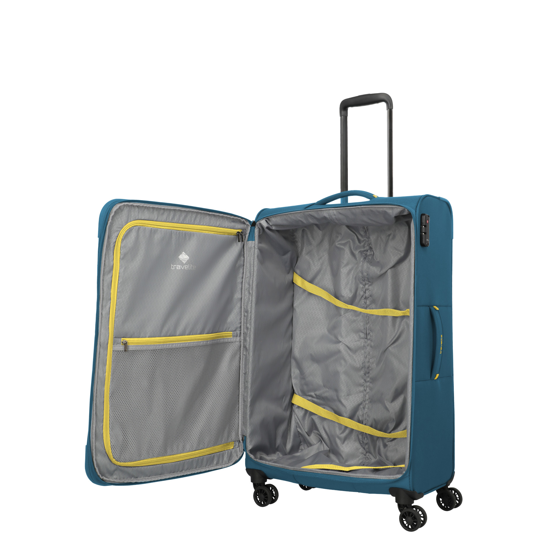 UMBRIA Trolley L (77 cm) erweiterbar - Black