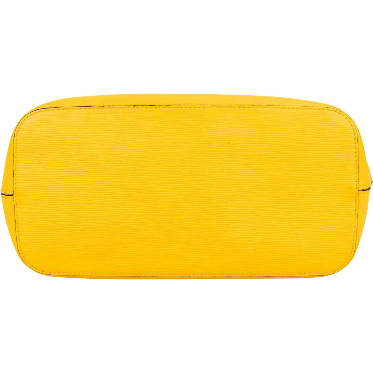 Sac Neverfull MM Shopper Louis Vuitton en cuir Epi jaune
