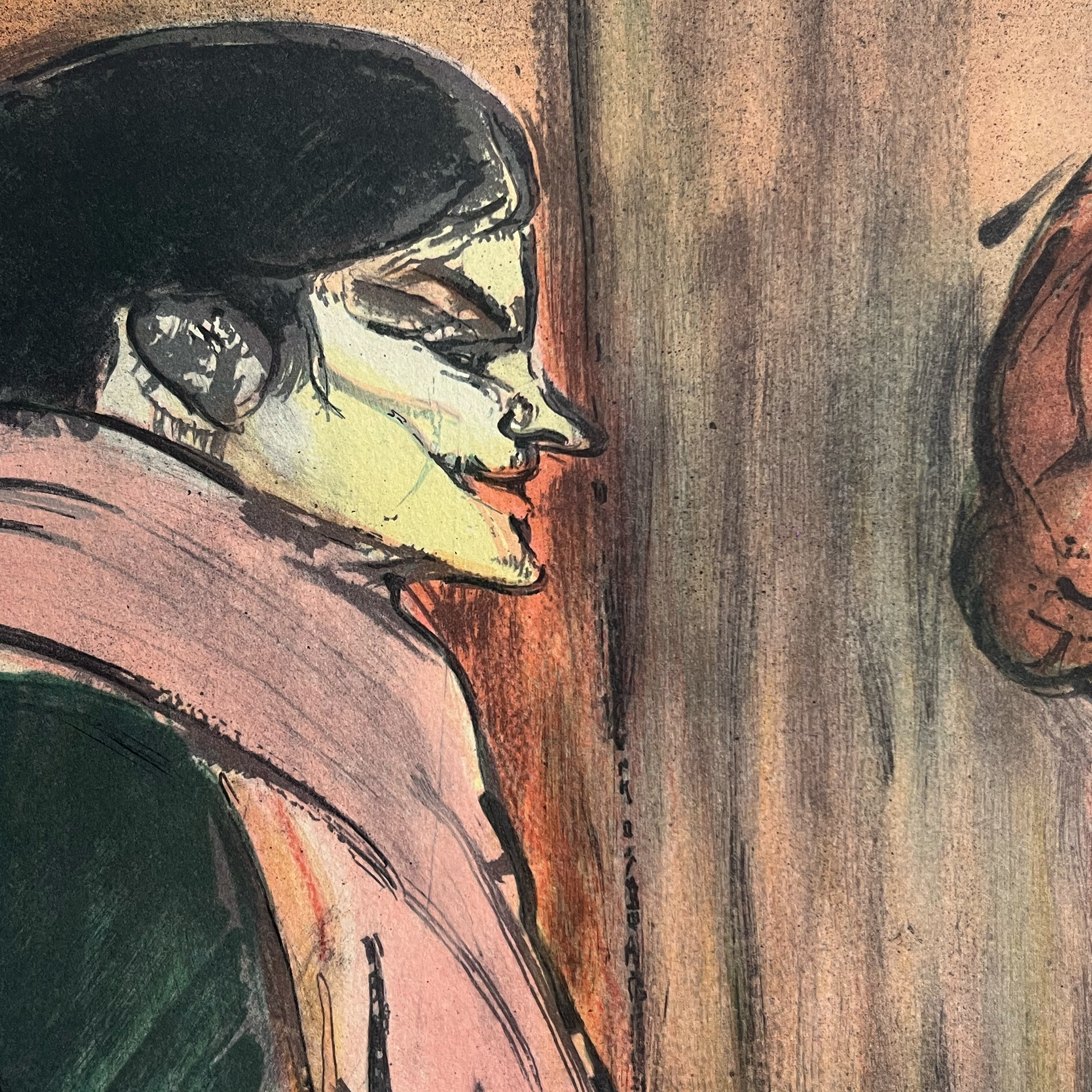 Henri De Toulouse-Lautrec - Die Anprobe der Strümpfe I
