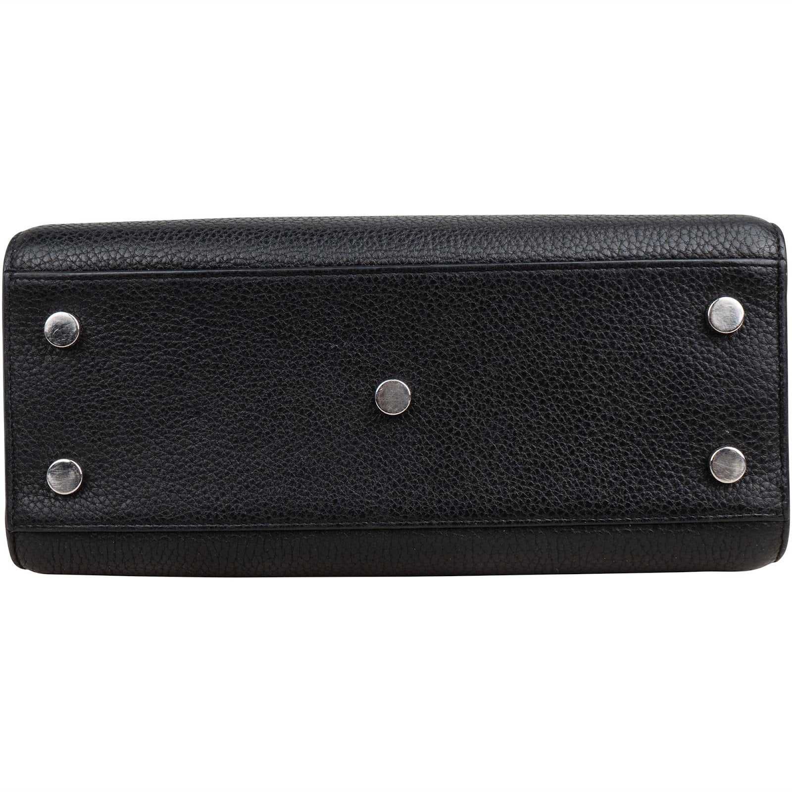 Saint Laurent Grained Leather Sac de Jour Handbag