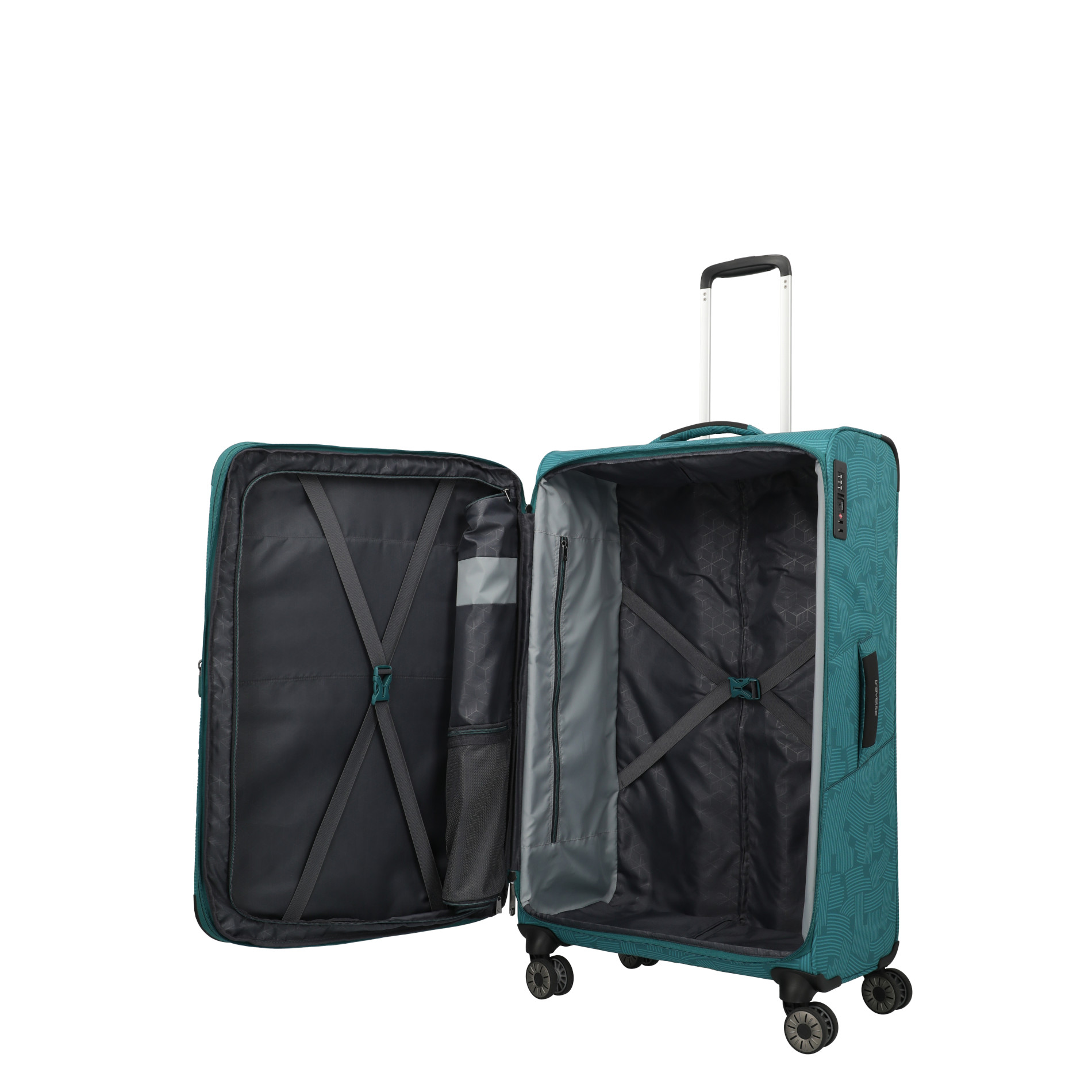 SKAII Trolley 4 Rollen L - Petrol