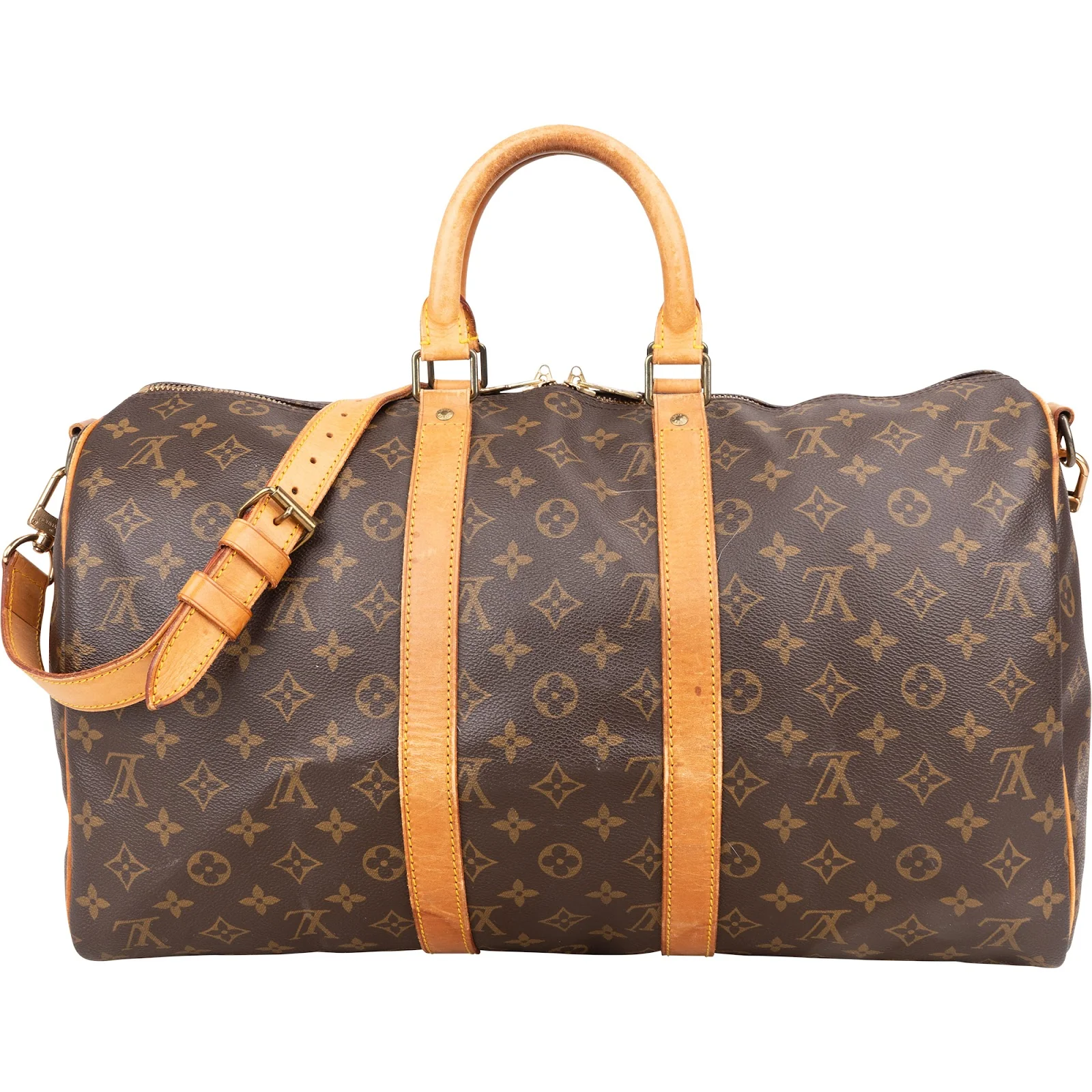 Louis Vuitton Monogram Canvas Keepall 45 Bandoulière Reisetasche