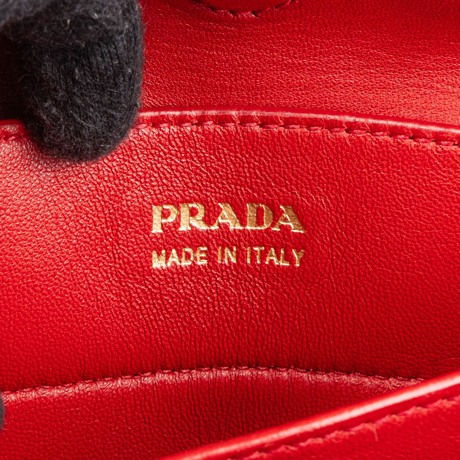 Prada Saffiano Leather Double Handbag