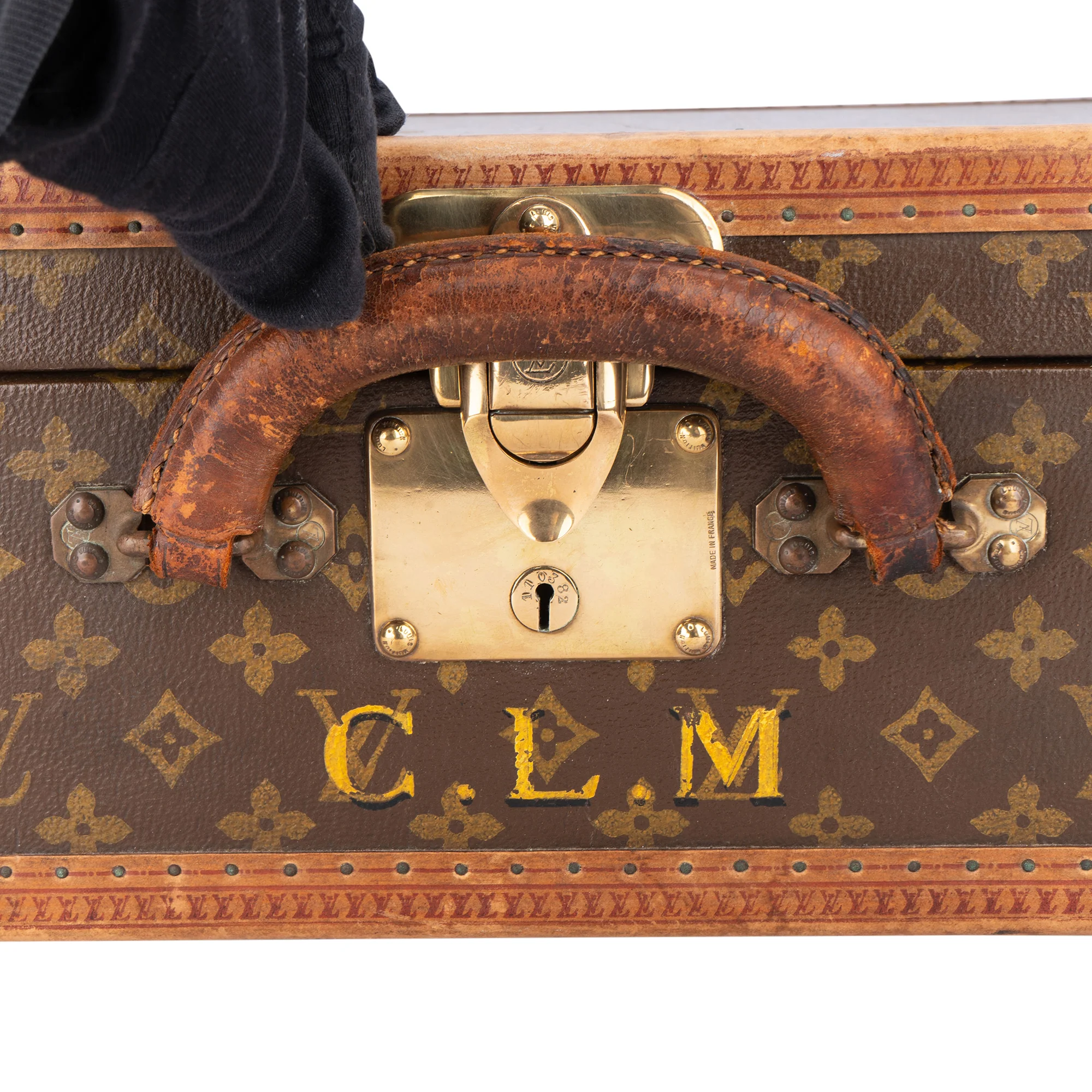 Louis Vuitton Canvas Monogram 1900s Koffer 70