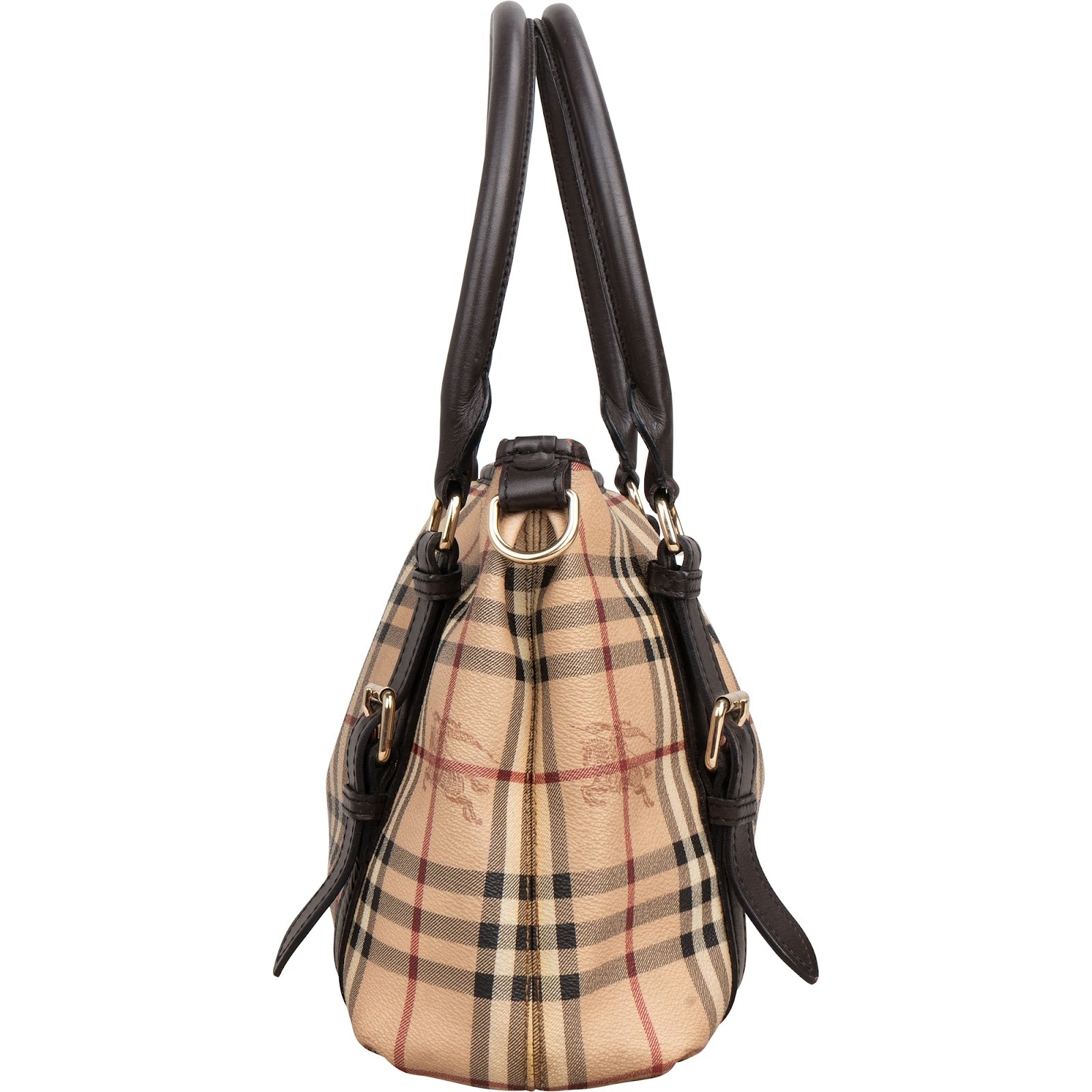 Burberry Haymarket Check Small Salisbury Tote Handbag
