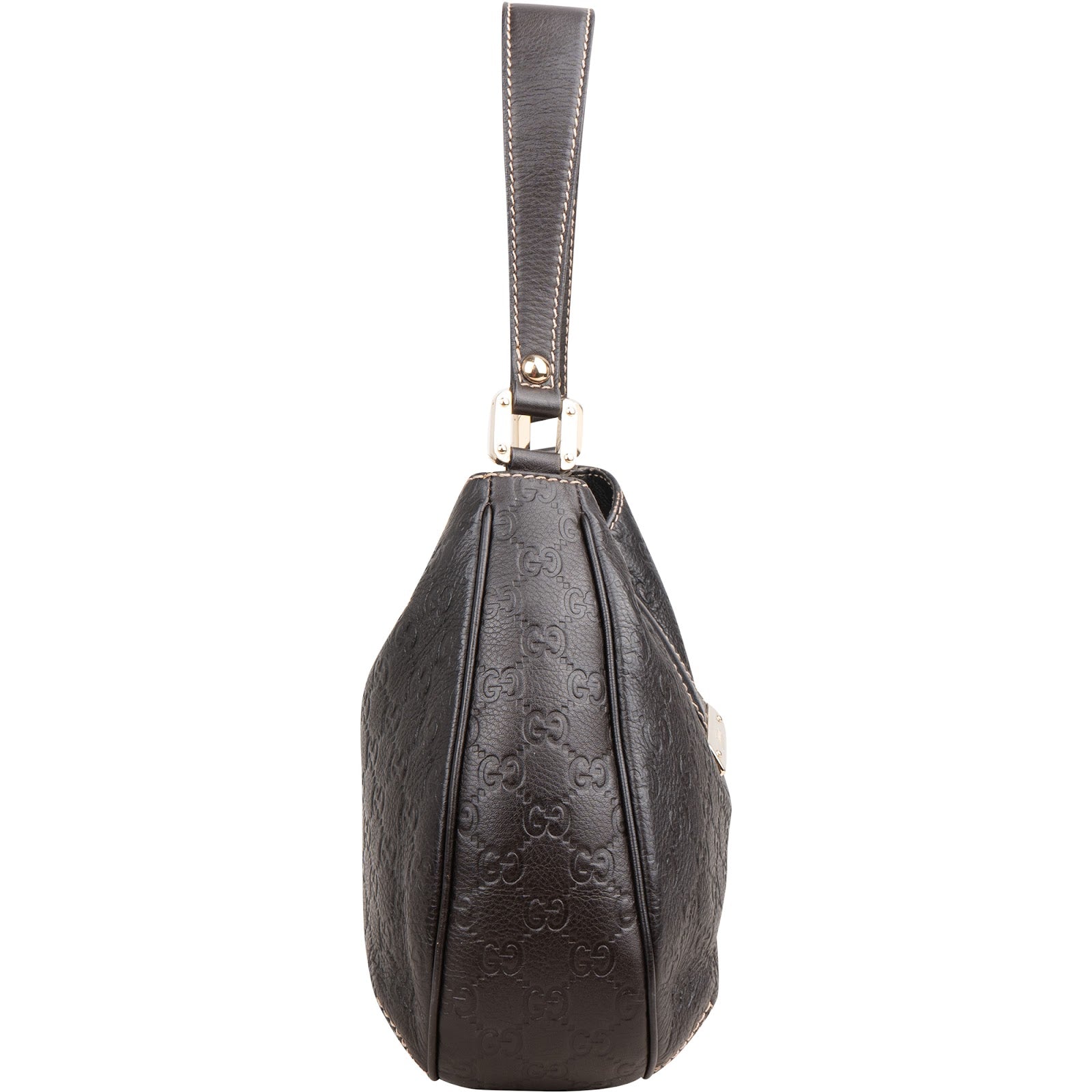 Gucci Guccissima Leather Hobo Shoulder Bag