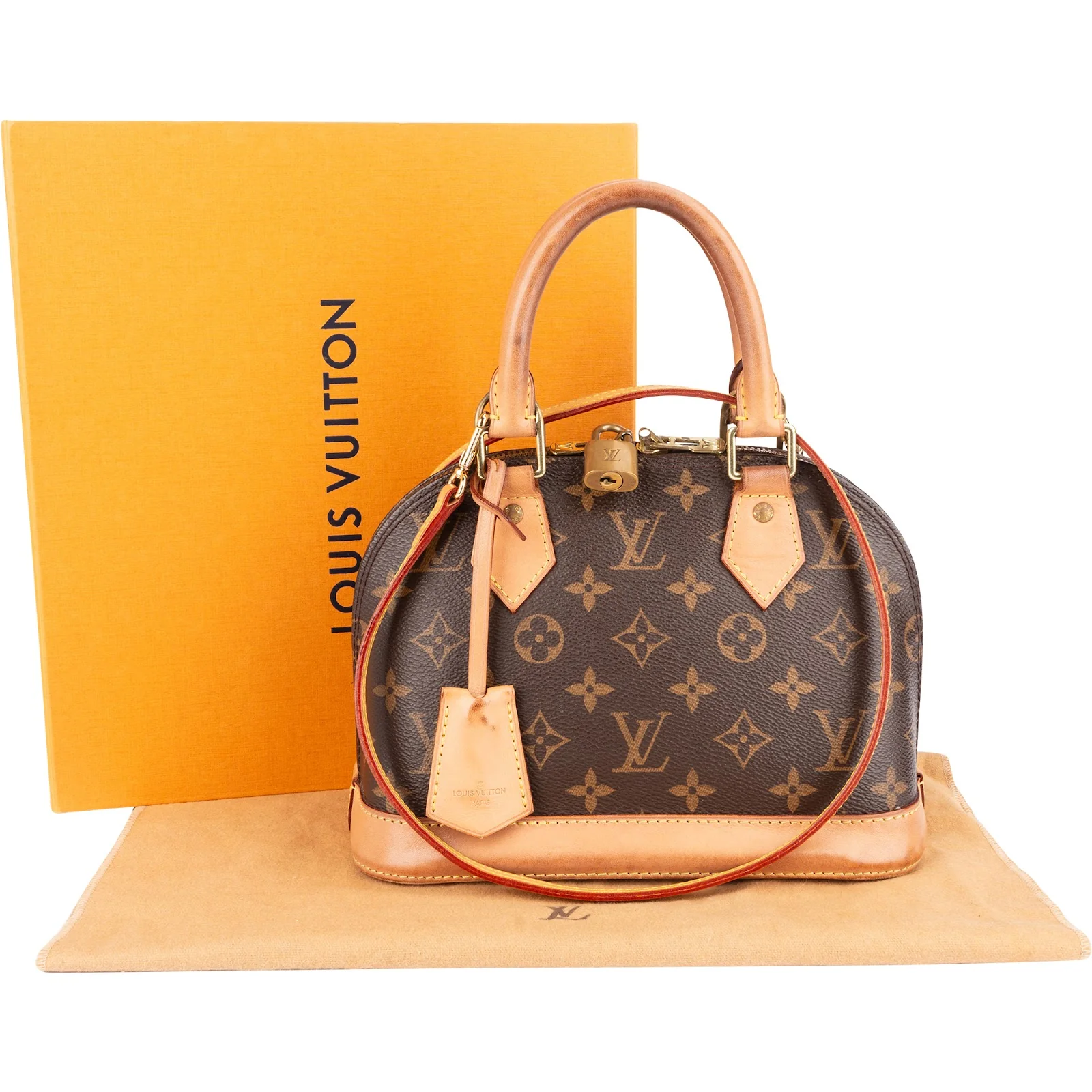 Louis Vuitton Monogram Canvas Alma BB Bandoulière Handbag
