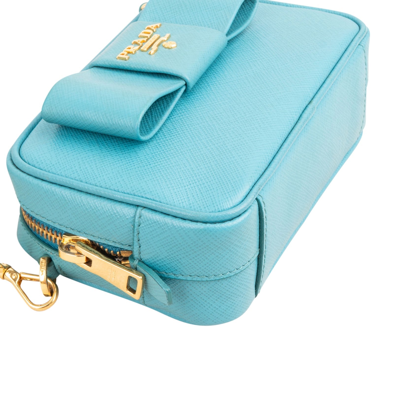 Prada - Fiocco Bow Crossbody Bag