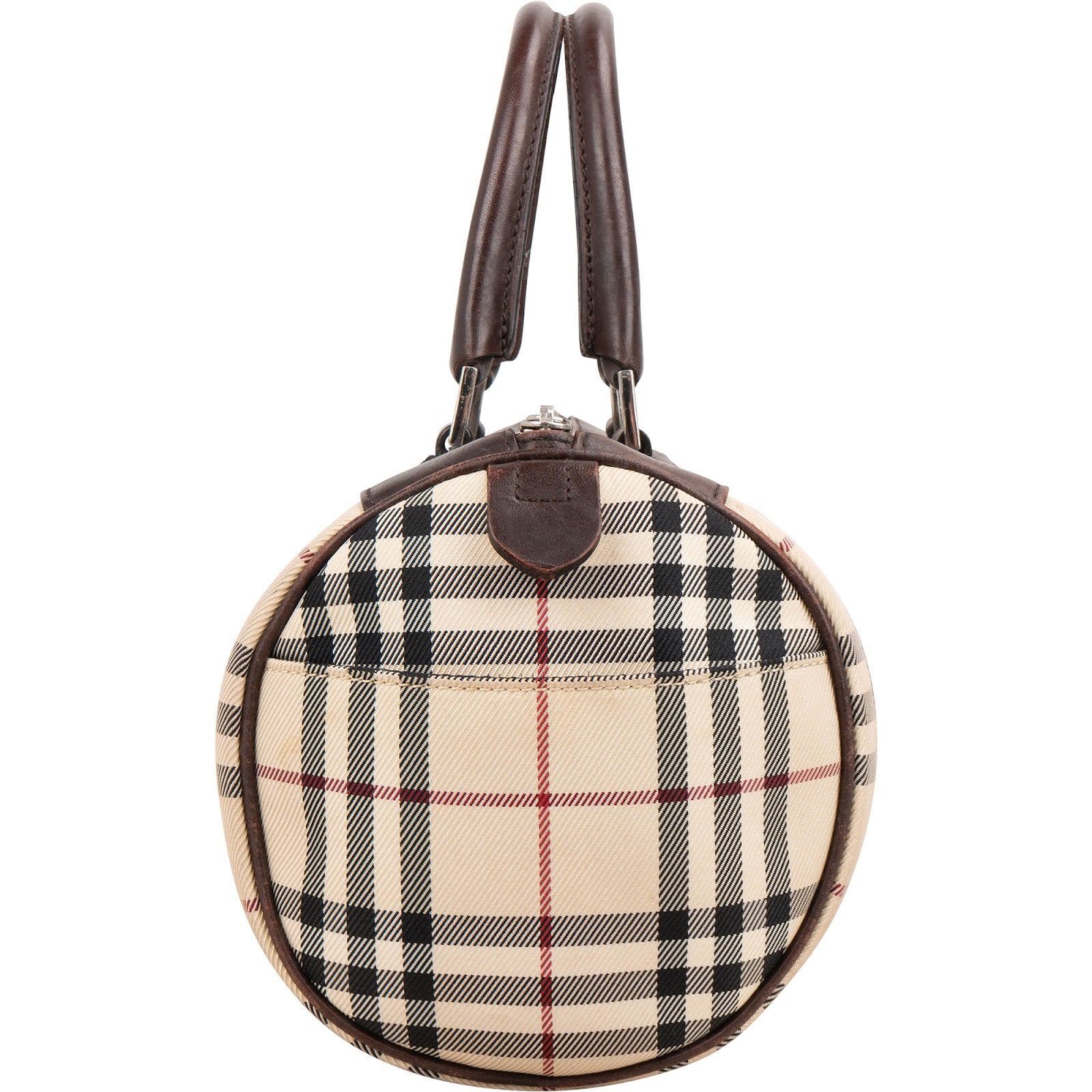 Burberry - Nova-Check Bowling Handbag