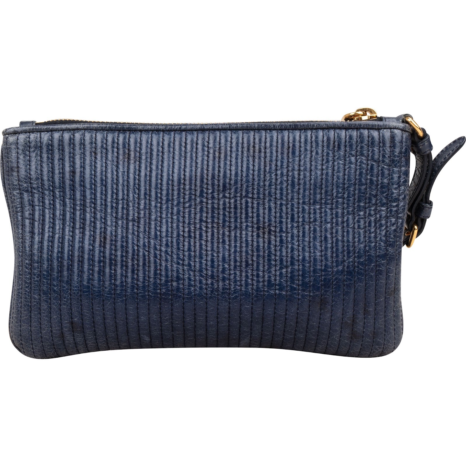 Miu Miu Quilted Leather Clutch