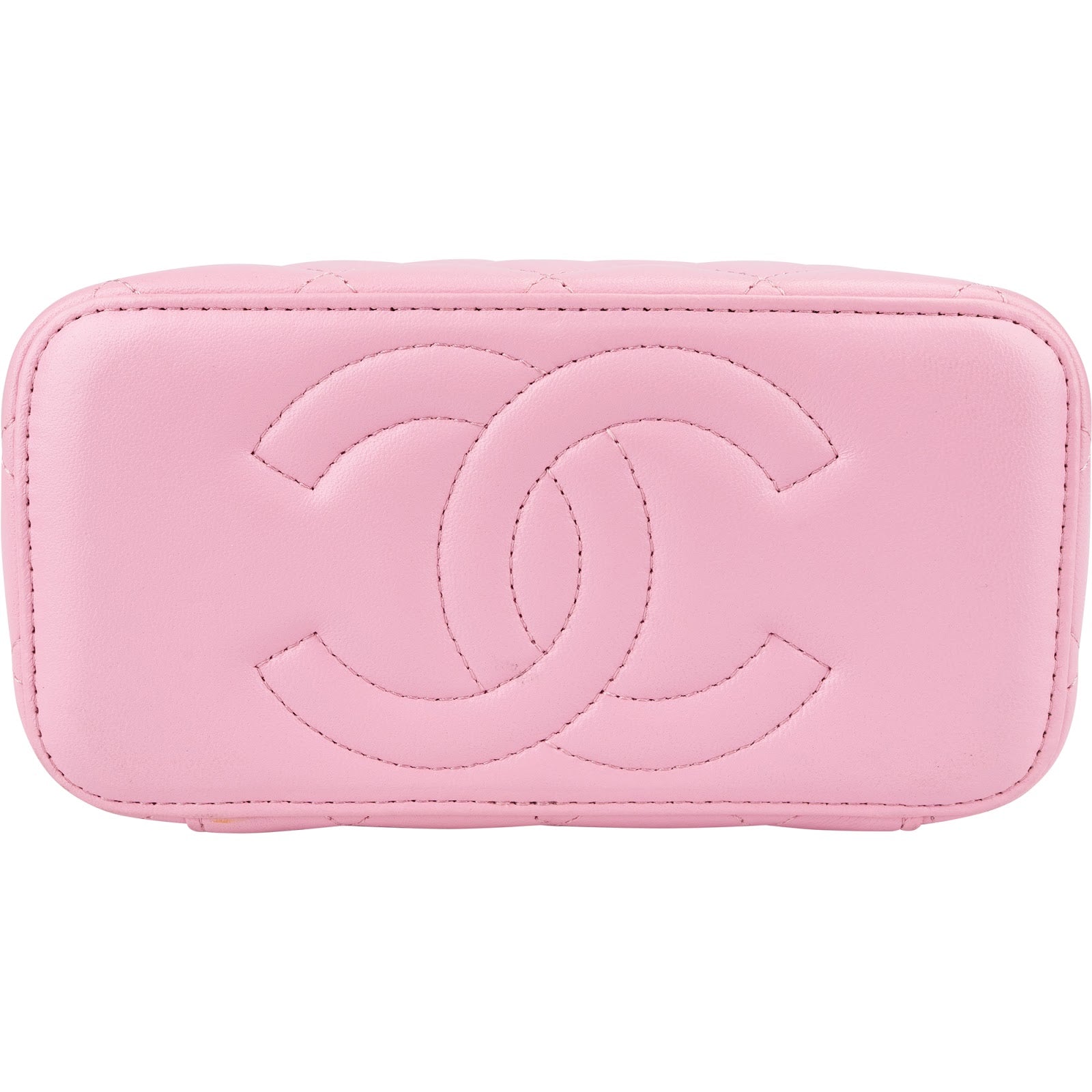 Chanel – Vanity Case Bicolor Quilted Lambskin