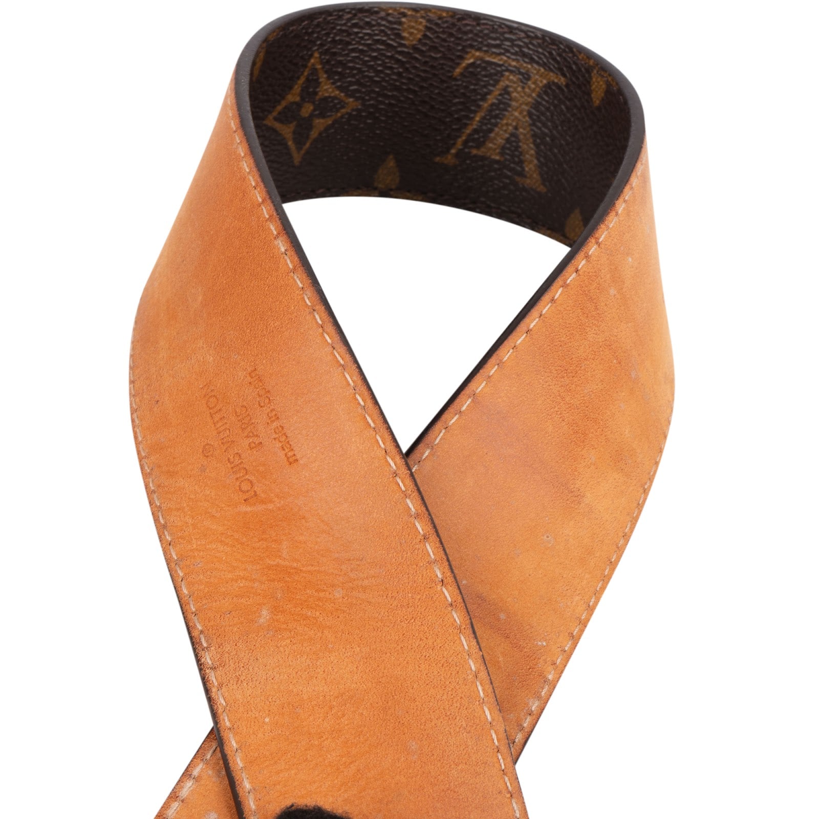 Louis Vuitton Monogram Canvas LV Initiales Belt (80 / 32) M9608