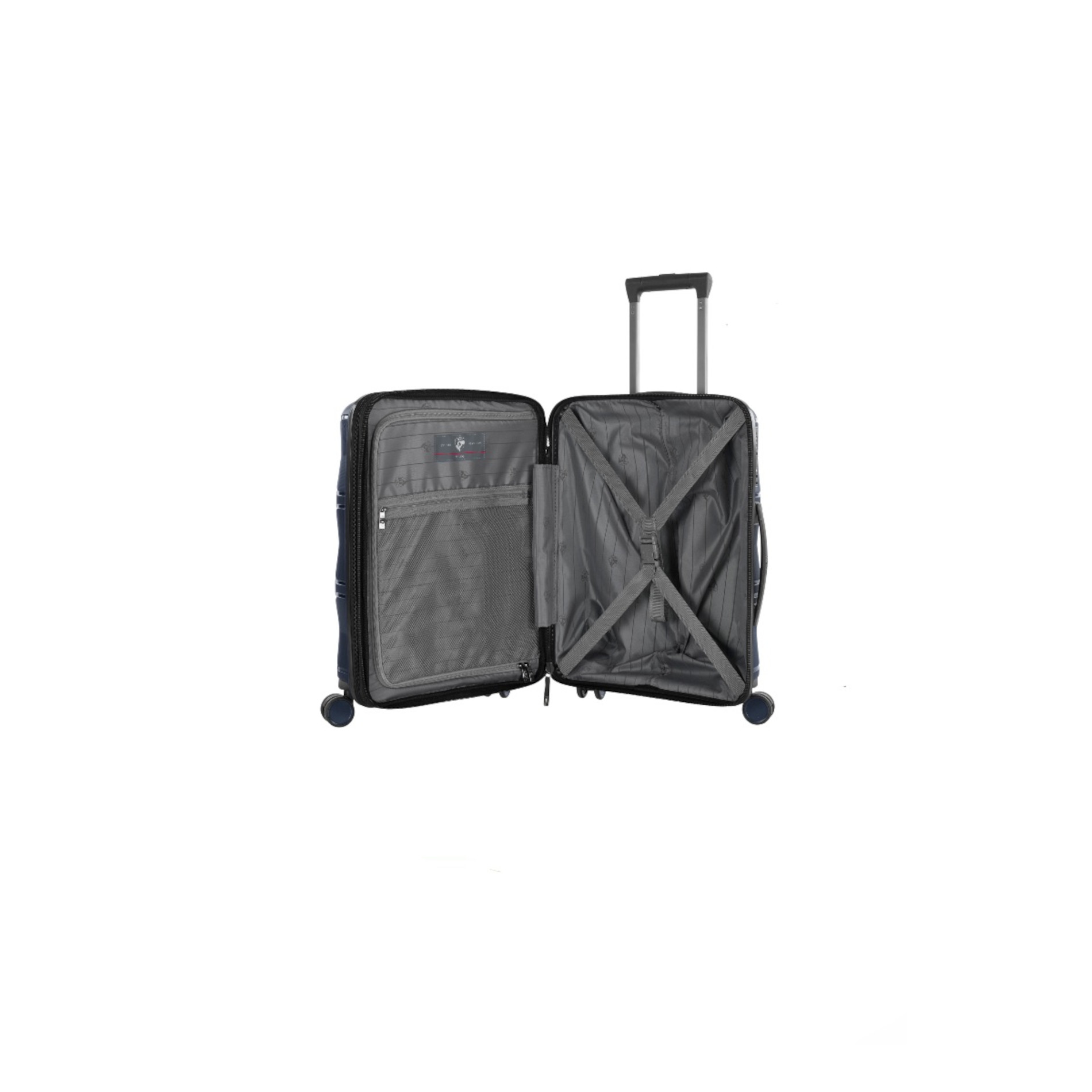 HEYS Milos 4tlg. Kofferset (BC/S/M/L) erweiterbar - Navy