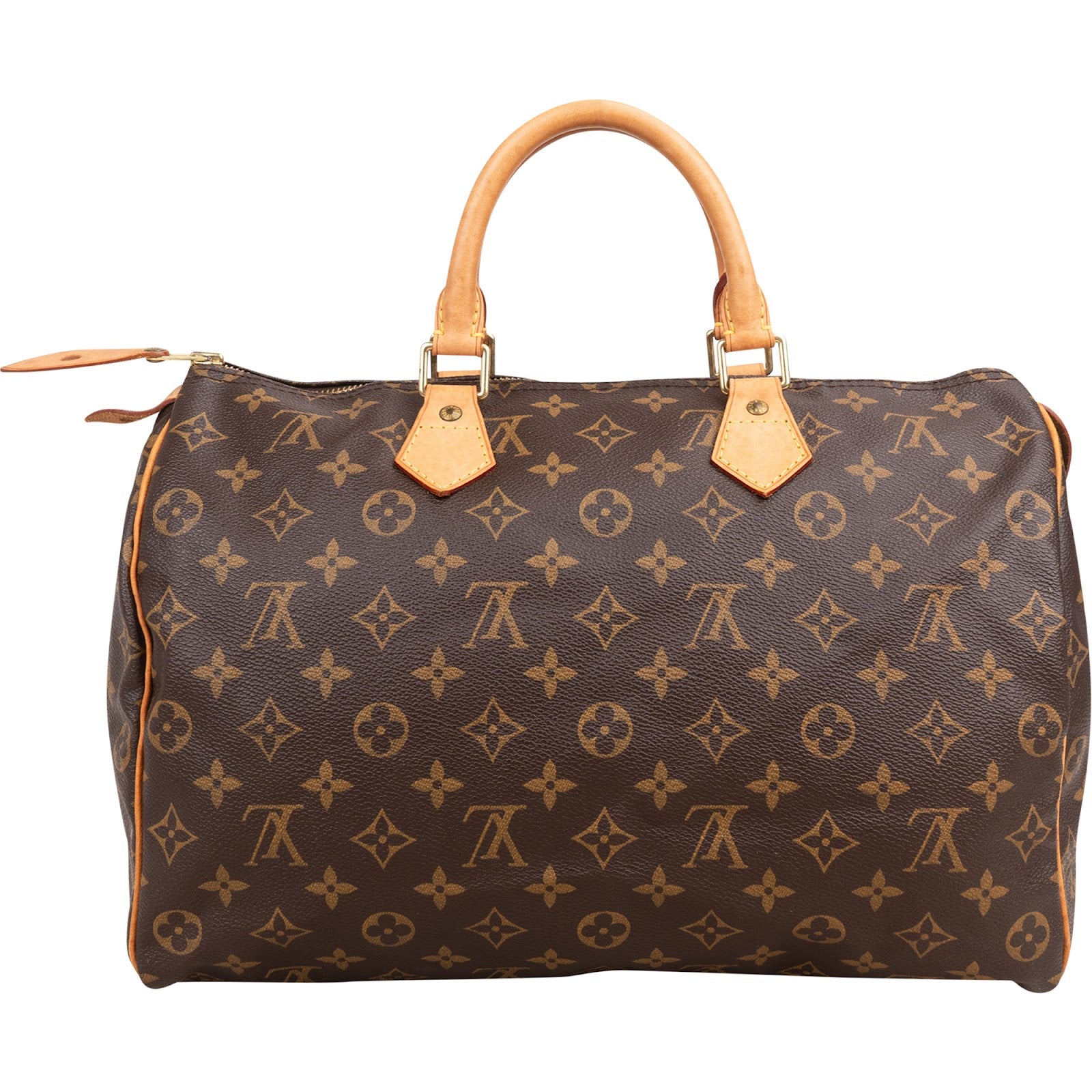 Louis Vuitton Monogram Canvas Speedy 35 Boston Bag