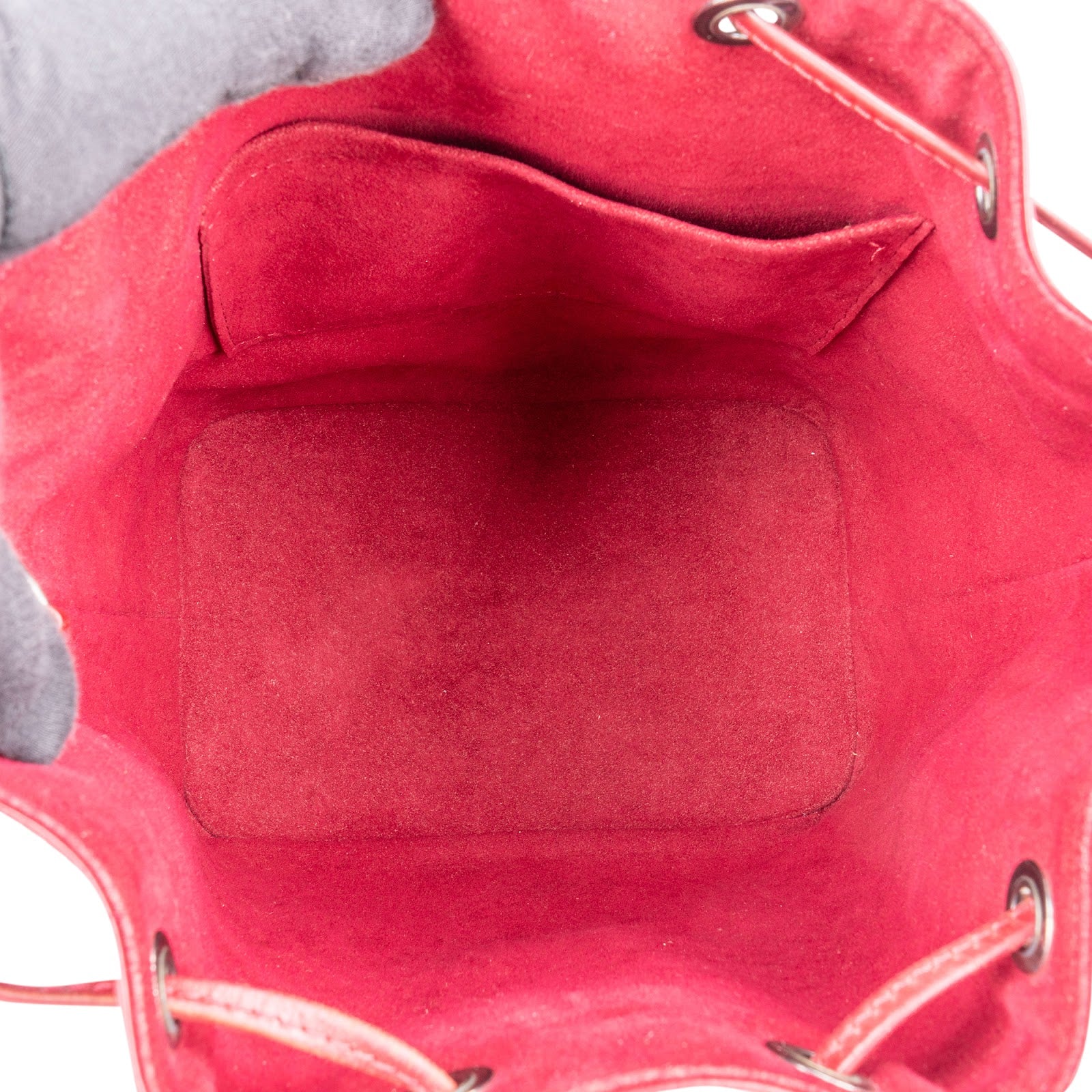 Louis Vuitton Red Epi Leather NM Sac Noé Petit