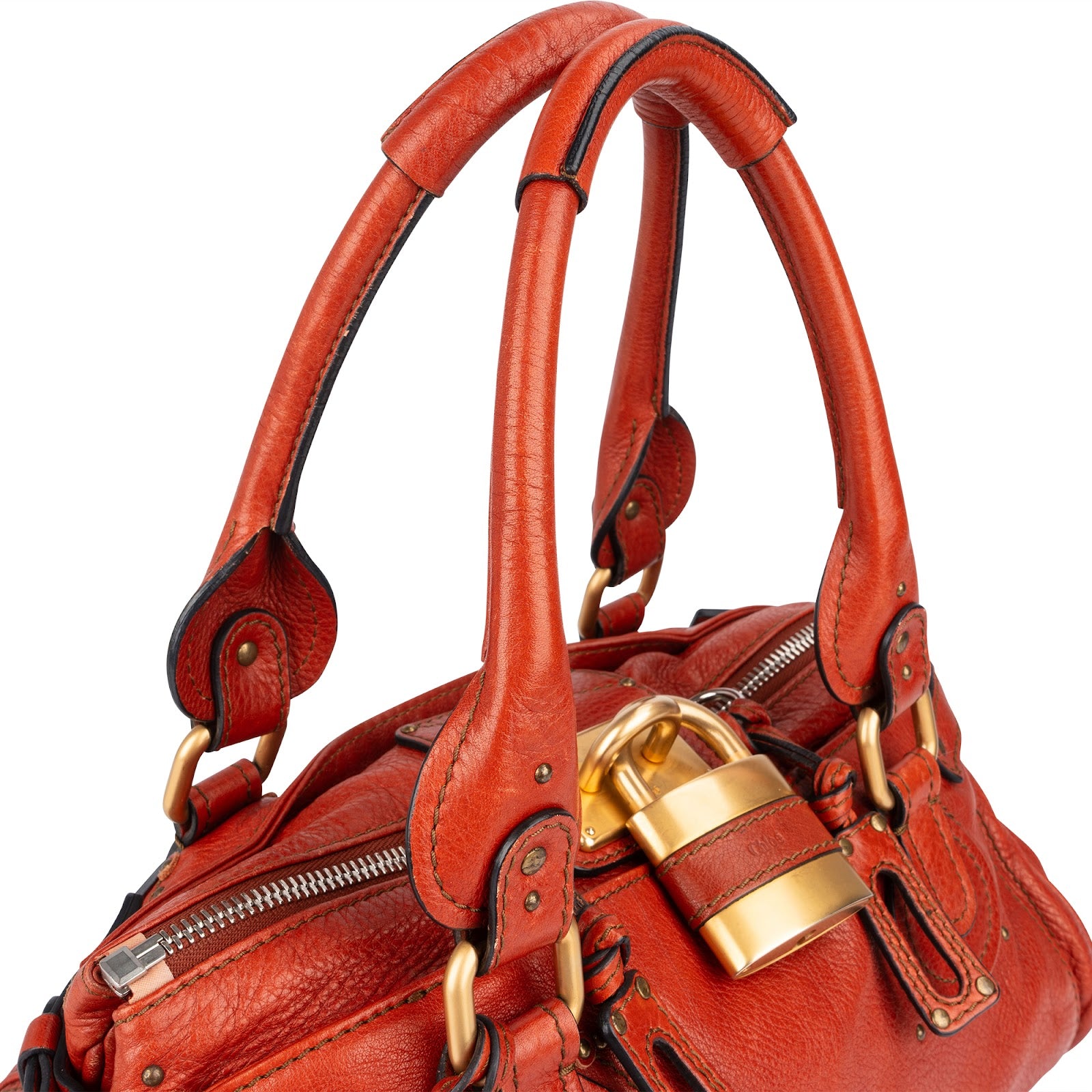 Skórzana torebka typu satchel Chloé w stylu Paddington