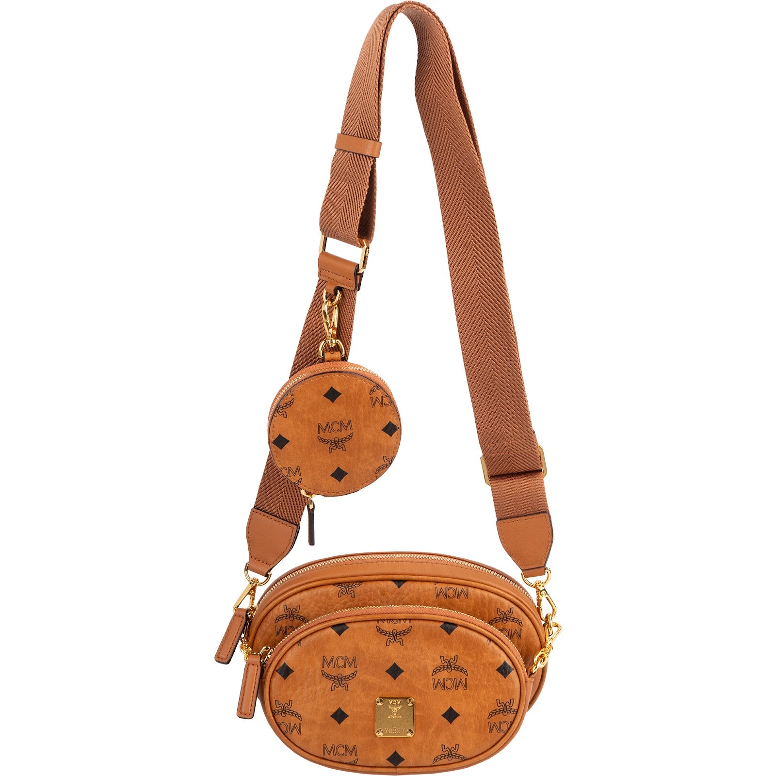 MCM Monogram Visetos 3-in-1 Multi Pochette Crossbody Bag