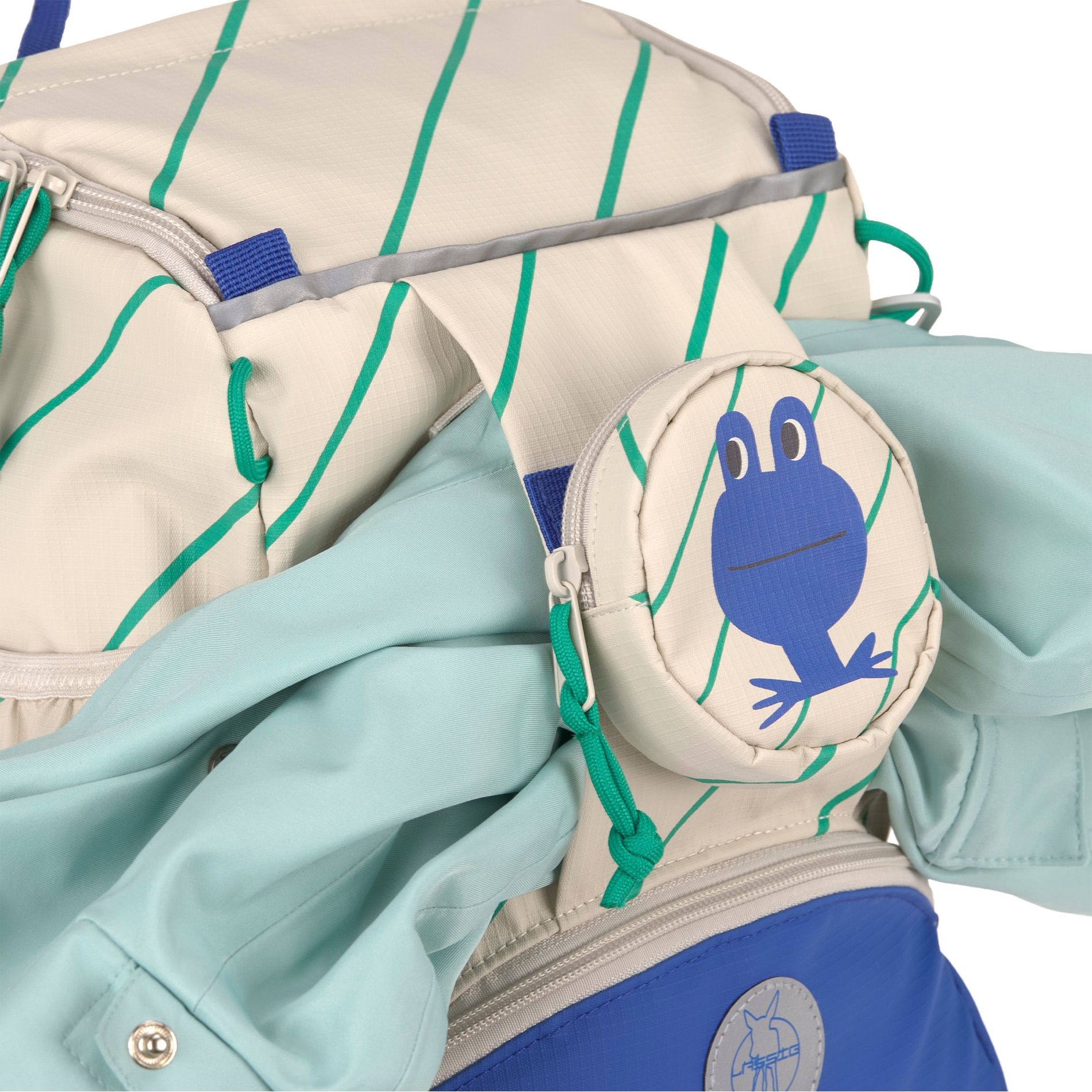 Mini Outdoor Backpack Up Happy Trails - frog