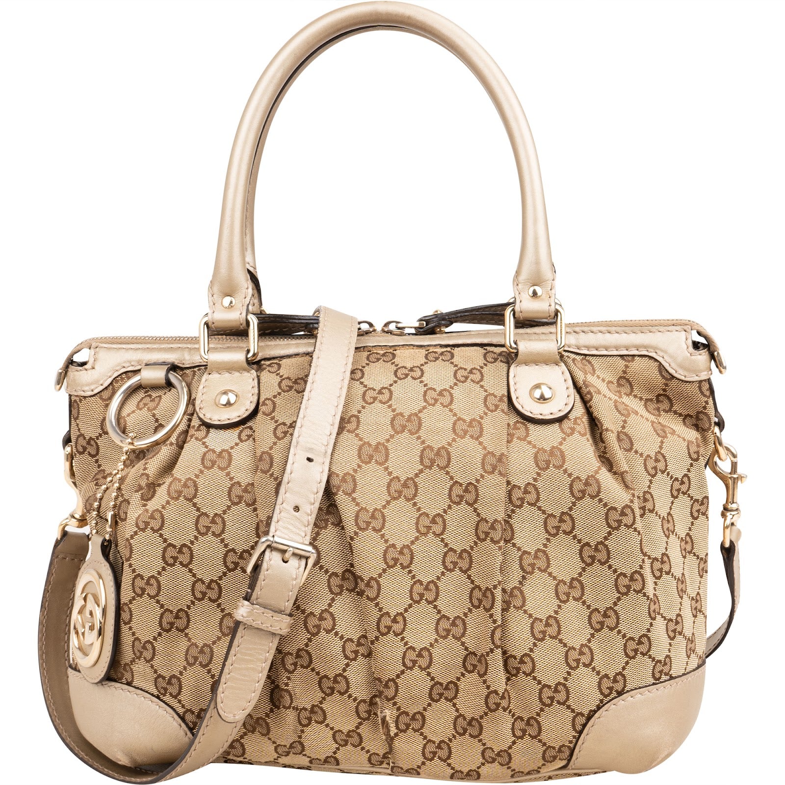 Gucci Monogram GG Sukey Handbag