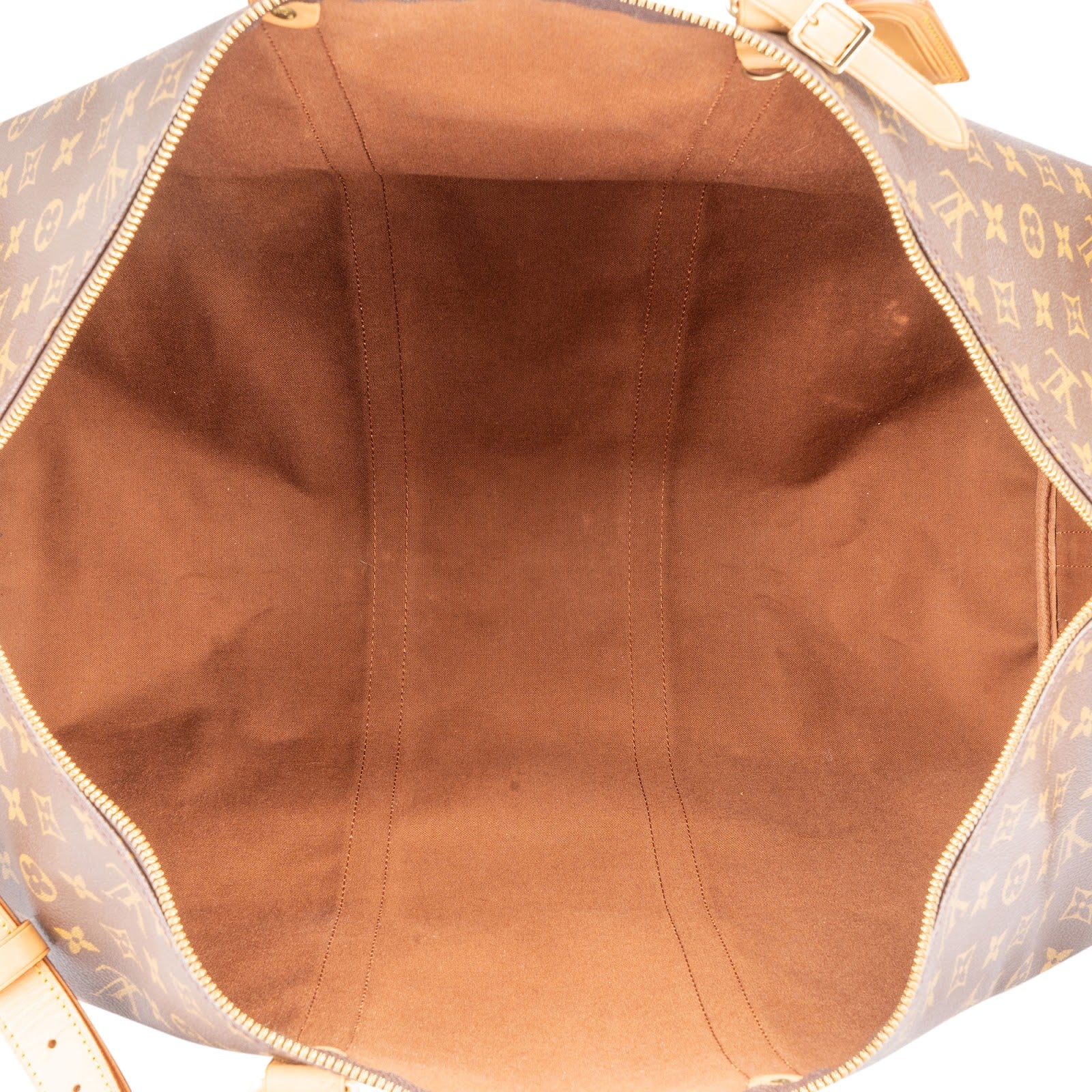 Louis Vuitton Monogram Canvas Keepall 60 Bandoulière Travel Bag