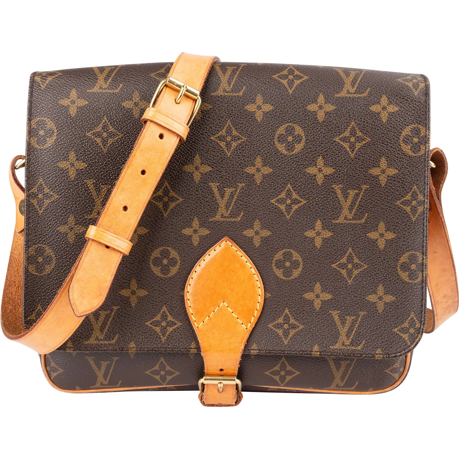 Louis Vuitton Monogram Canvas Cartouchiere GM Crossbody Bag