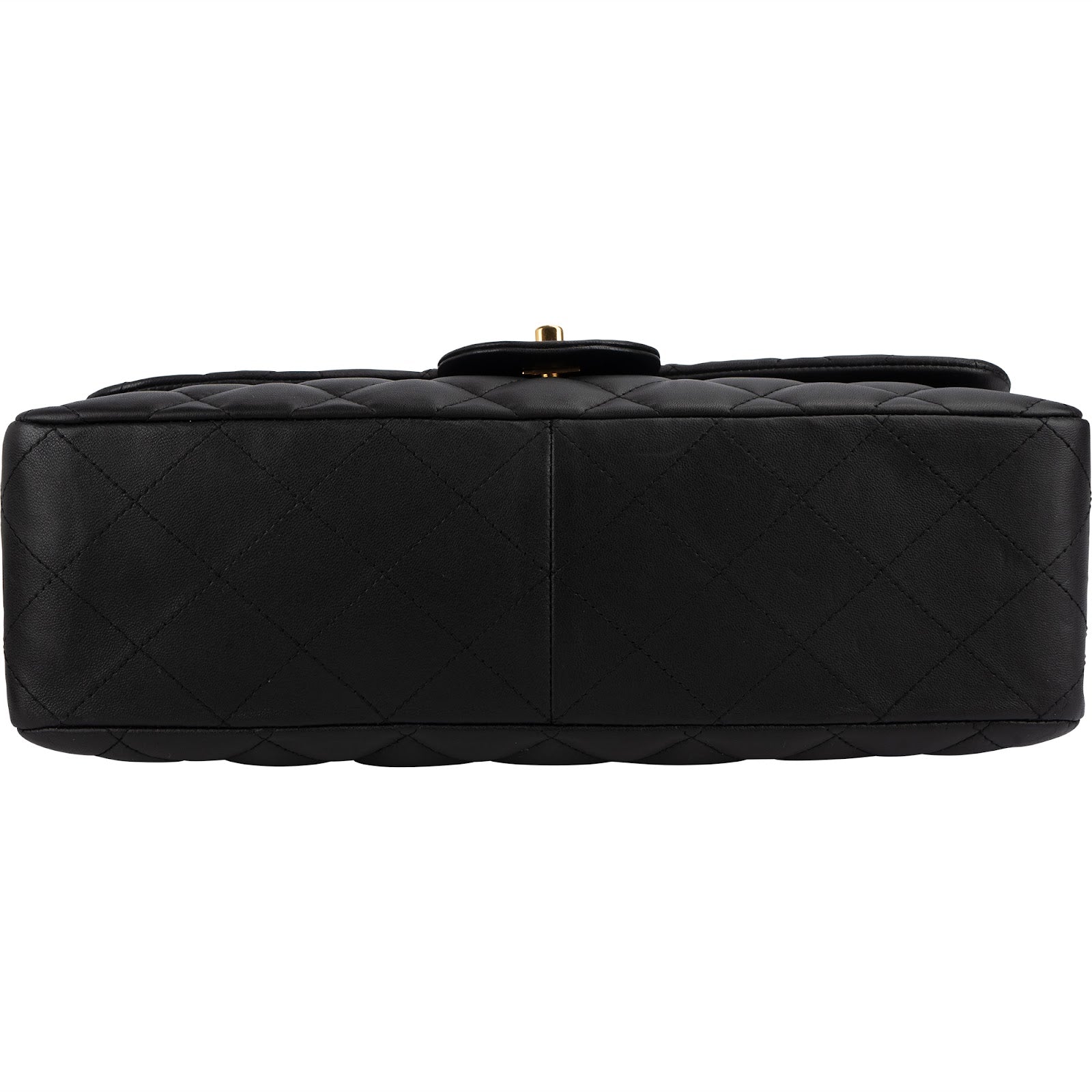 Chanel Quilted Lambskin Jumbo Single Flap Shoulder Bag