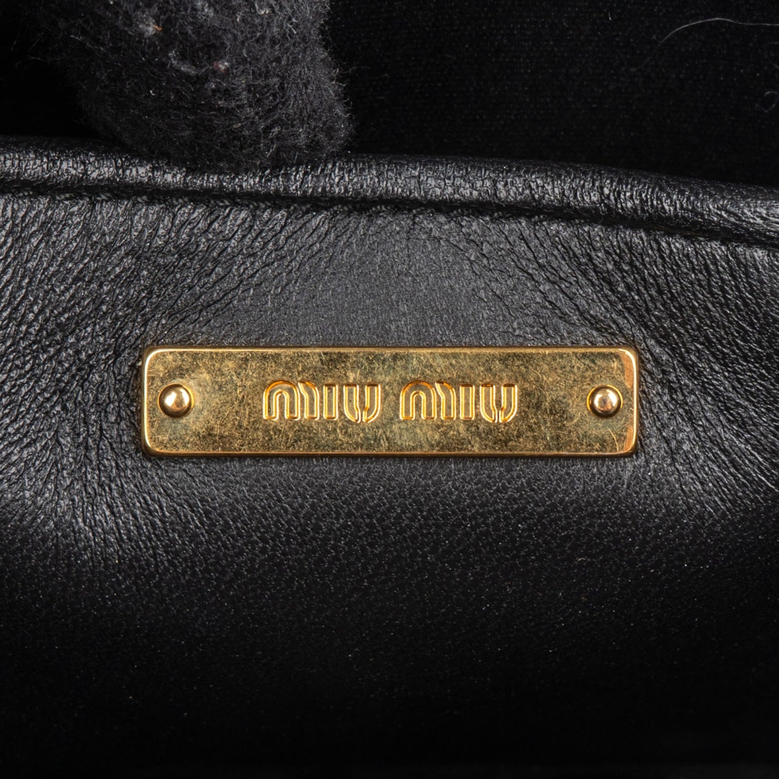 Miu Miu Matelassé Nappa Leather Crossbody Bag