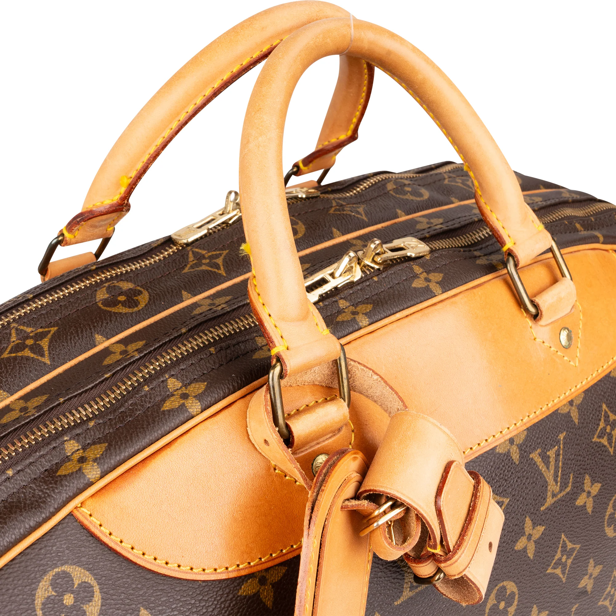 Louis Vuitton Monogram Alize Canvas Travel Bag