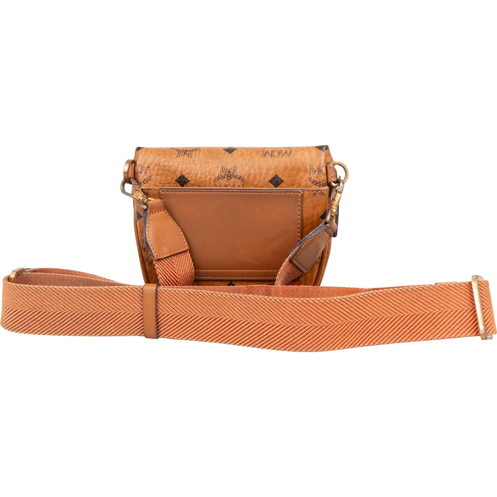 MCM Monogram Visetos Fursten Belt Body Crossbody Bag