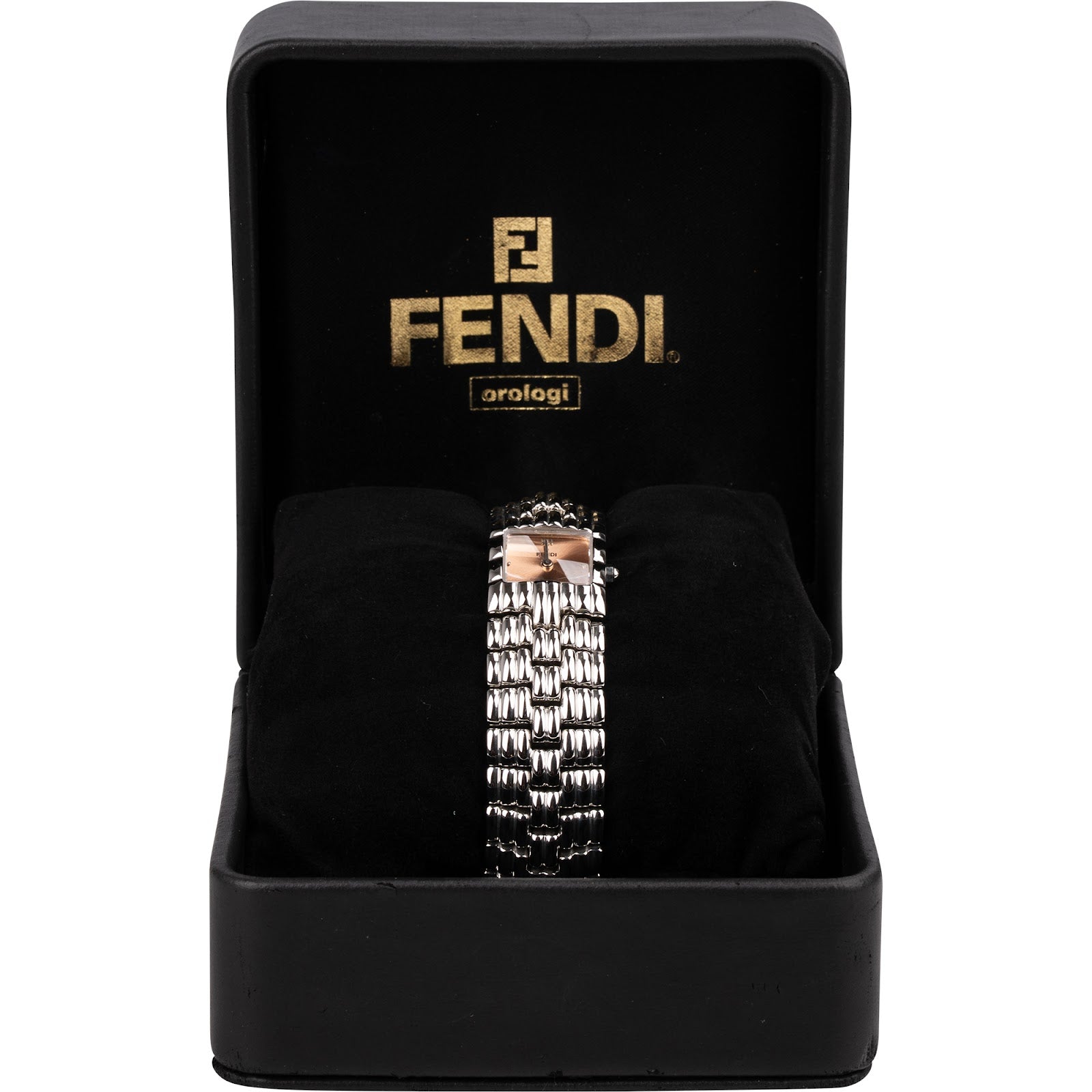 Fendi Rare Silver Tone 680L Damenuhr
