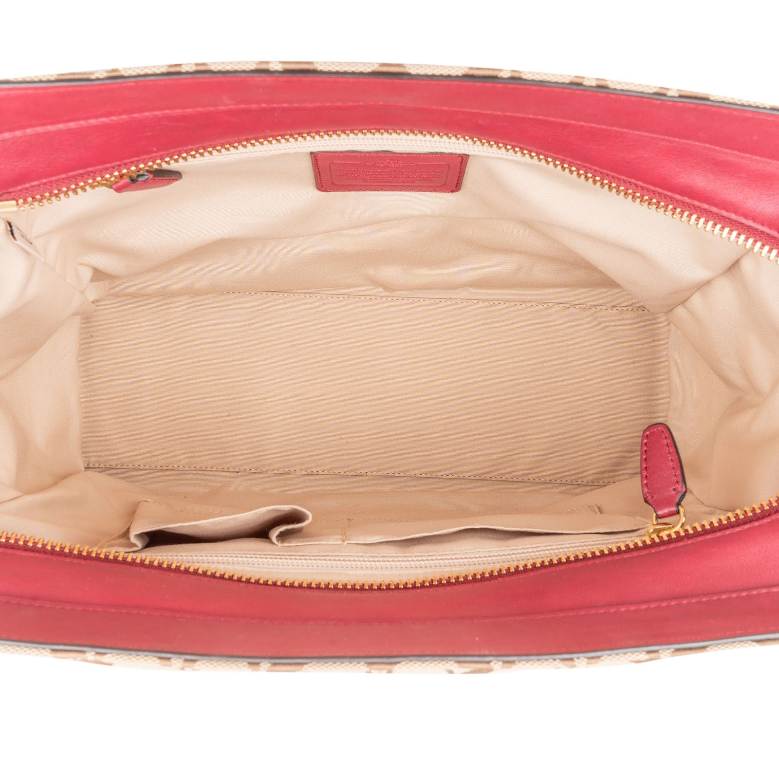 Coach Monogram Signature Canvas Legacy Candace Carryall Handbag