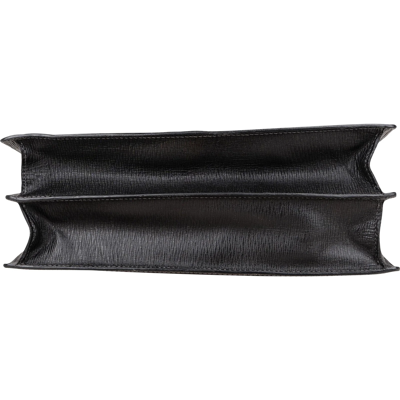 Salvatore Ferragamo Grained Leather Aktentasche