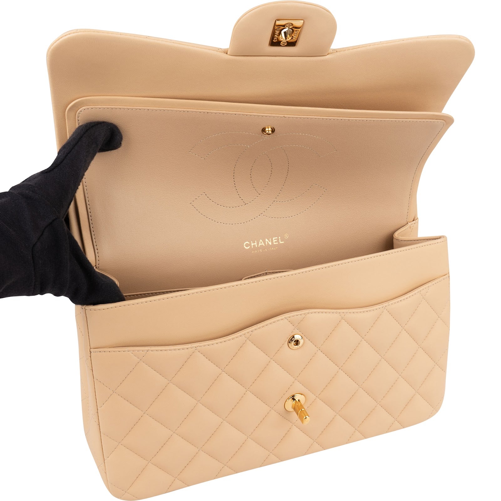 Chanel - Jumbo Double Flap Schultertasche