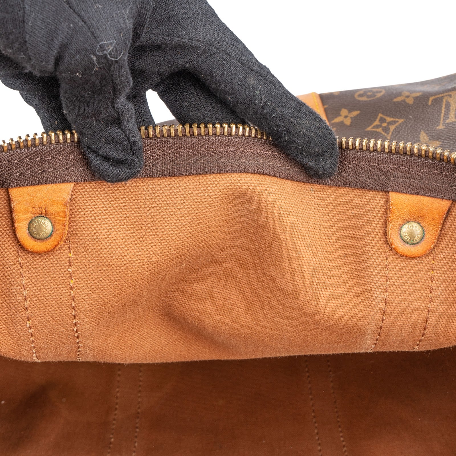 Louis Vuitton Monogram Canvas Keepall 60 Bandoulière Reisetasche