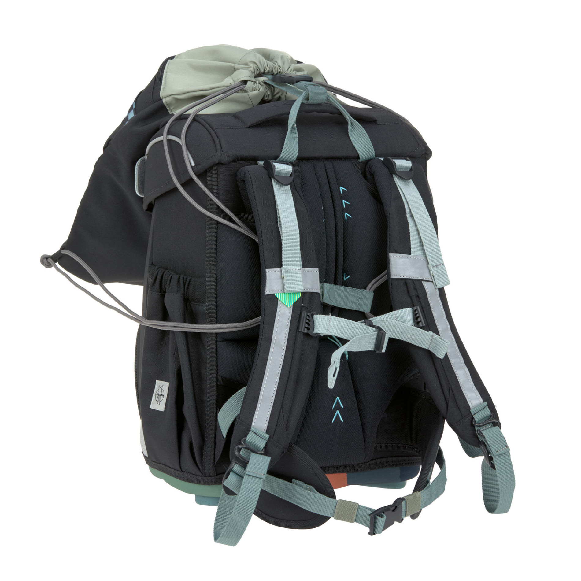 School Set Slim Unique Schulranzenset 6tlg. - black