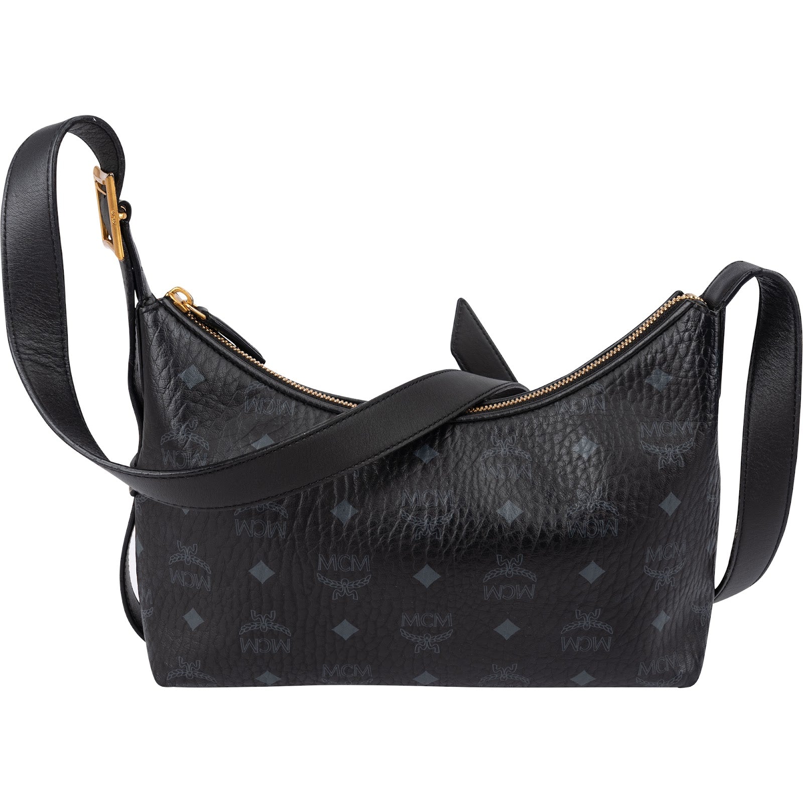 MCM - Aren Crescent Crossbody Bag