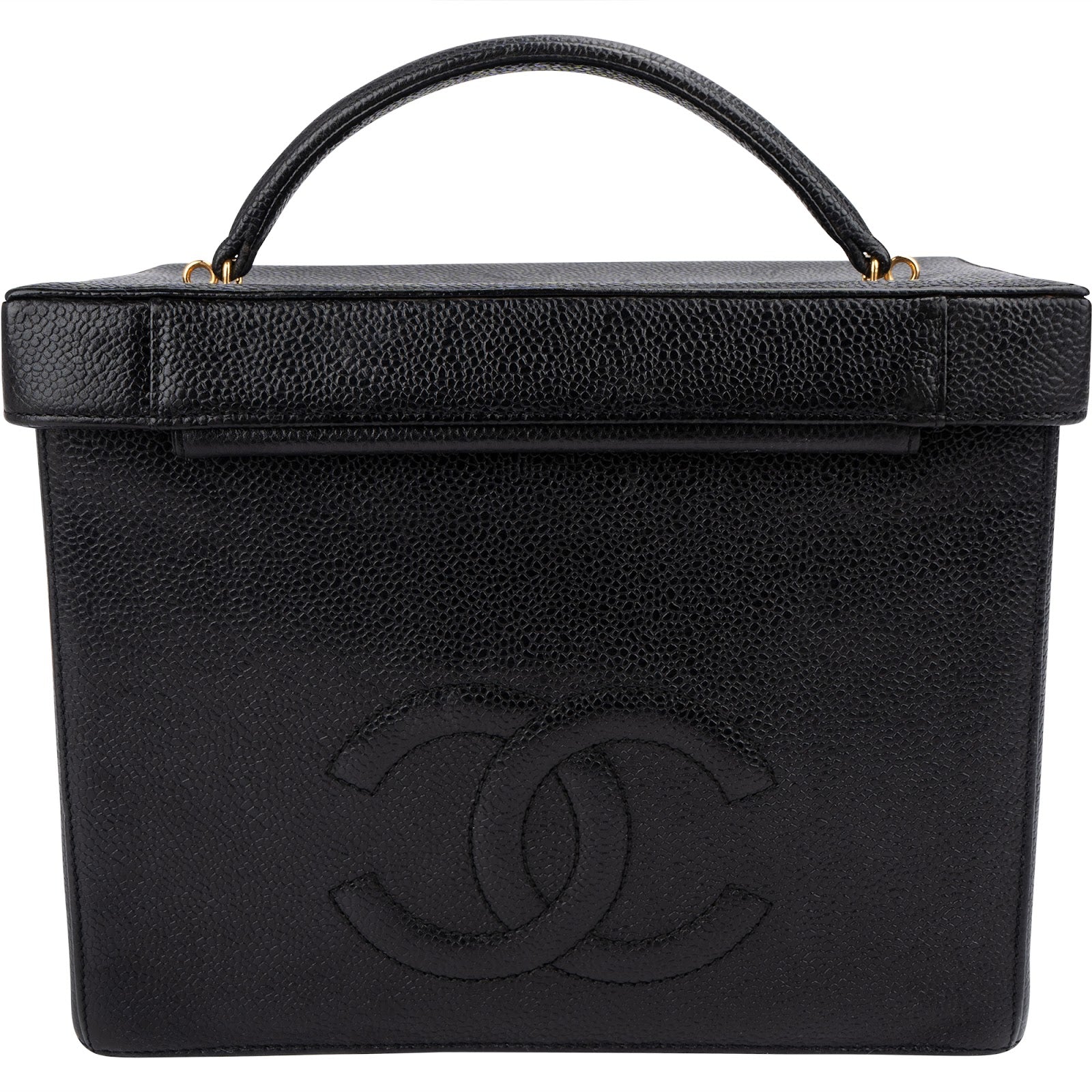 Chanel – Vanity Case-handtas met handvat aan de bovenkant
